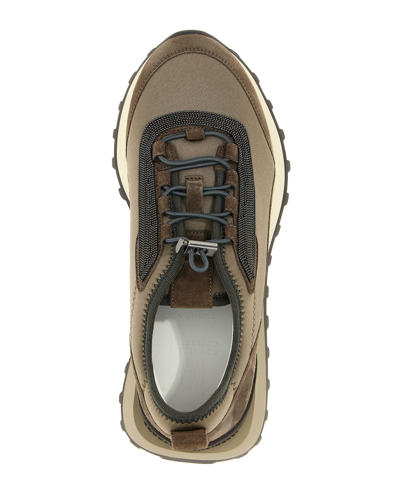 Brunello Cucinelli 
precious Detail
 Sneakers - Brown