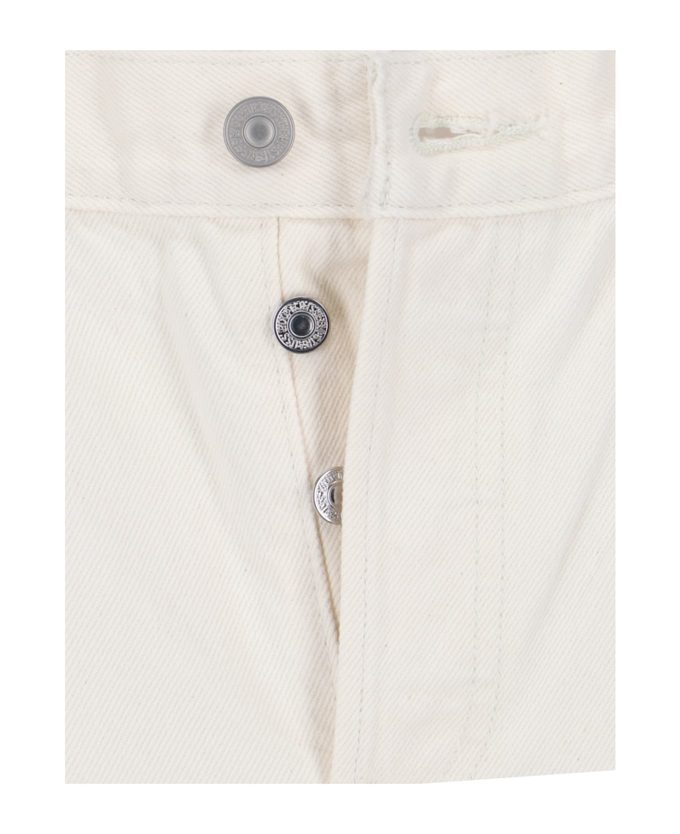 Levi's "501® 90's" Straight Jeans - White