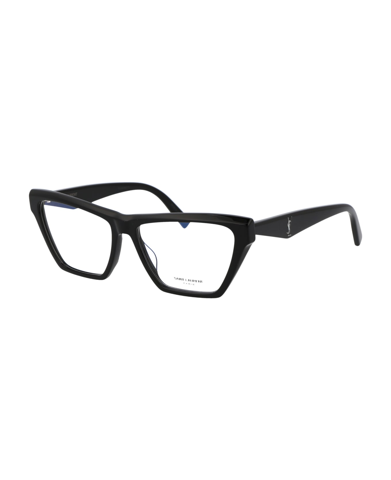 Saint Laurent Eyewear Sl M103 Opt Glasses - 002 BLACK BLACK TRANSPARENT