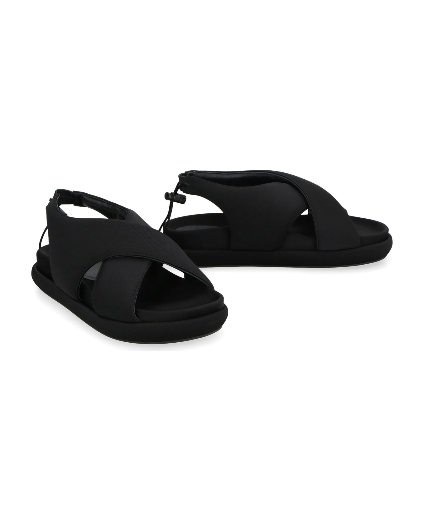 GIA BORGHINI Gia 29 Flat Sandals - Nero