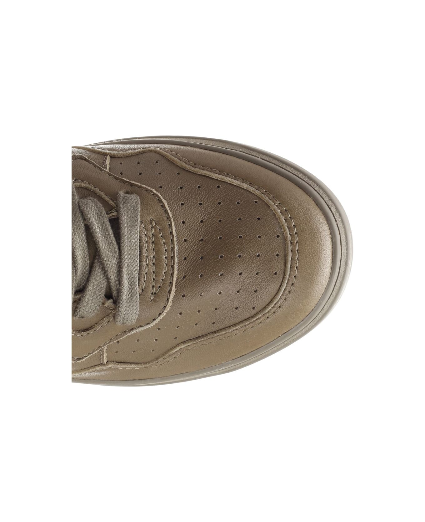 Autry 'medalist' Low-top Sneakers - GREEN