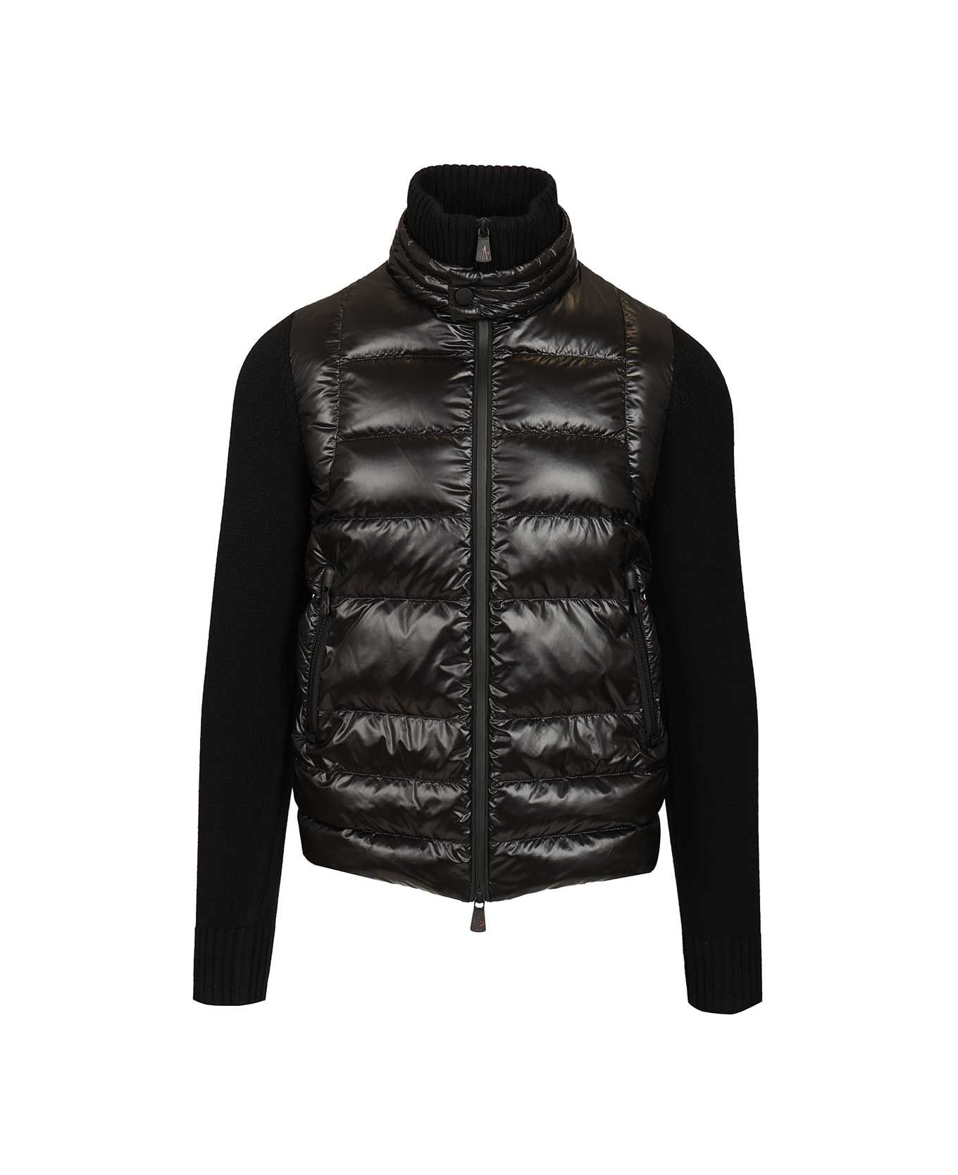 Moncler Grenoble Cardigan - BLACK