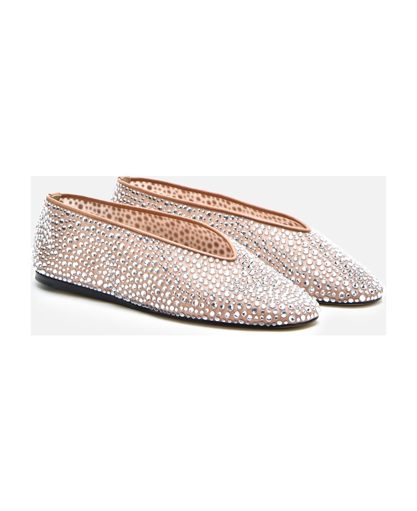 Le Monde Beryl Luna Slipper Crystal - Beige