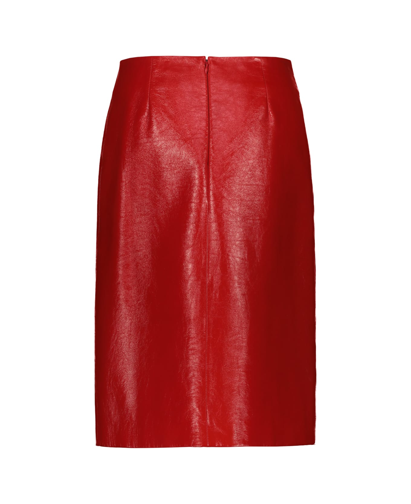 Balenciaga Leather Skirt