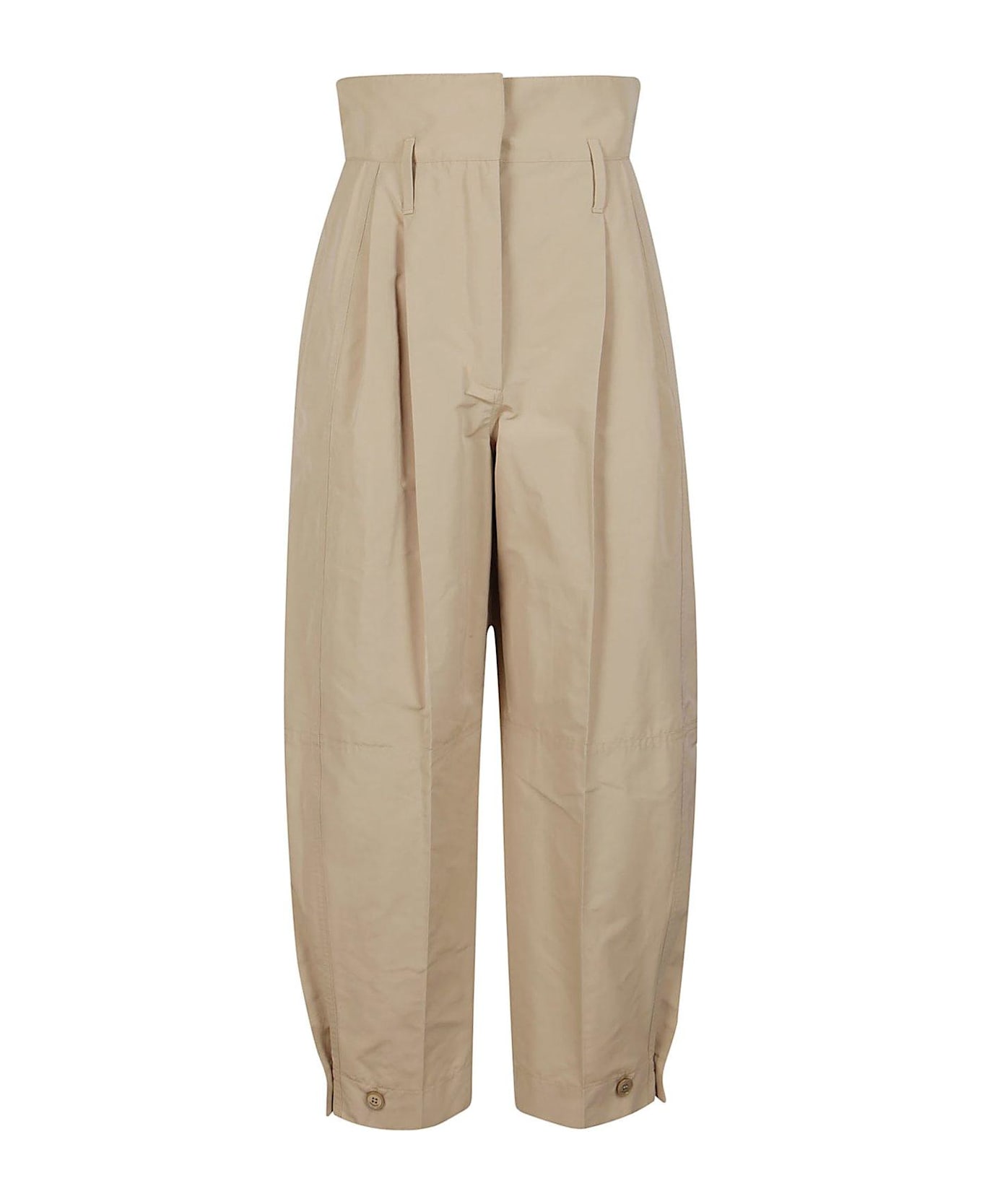 Givenchy High-waisted Cargo Trousers - BEIGE