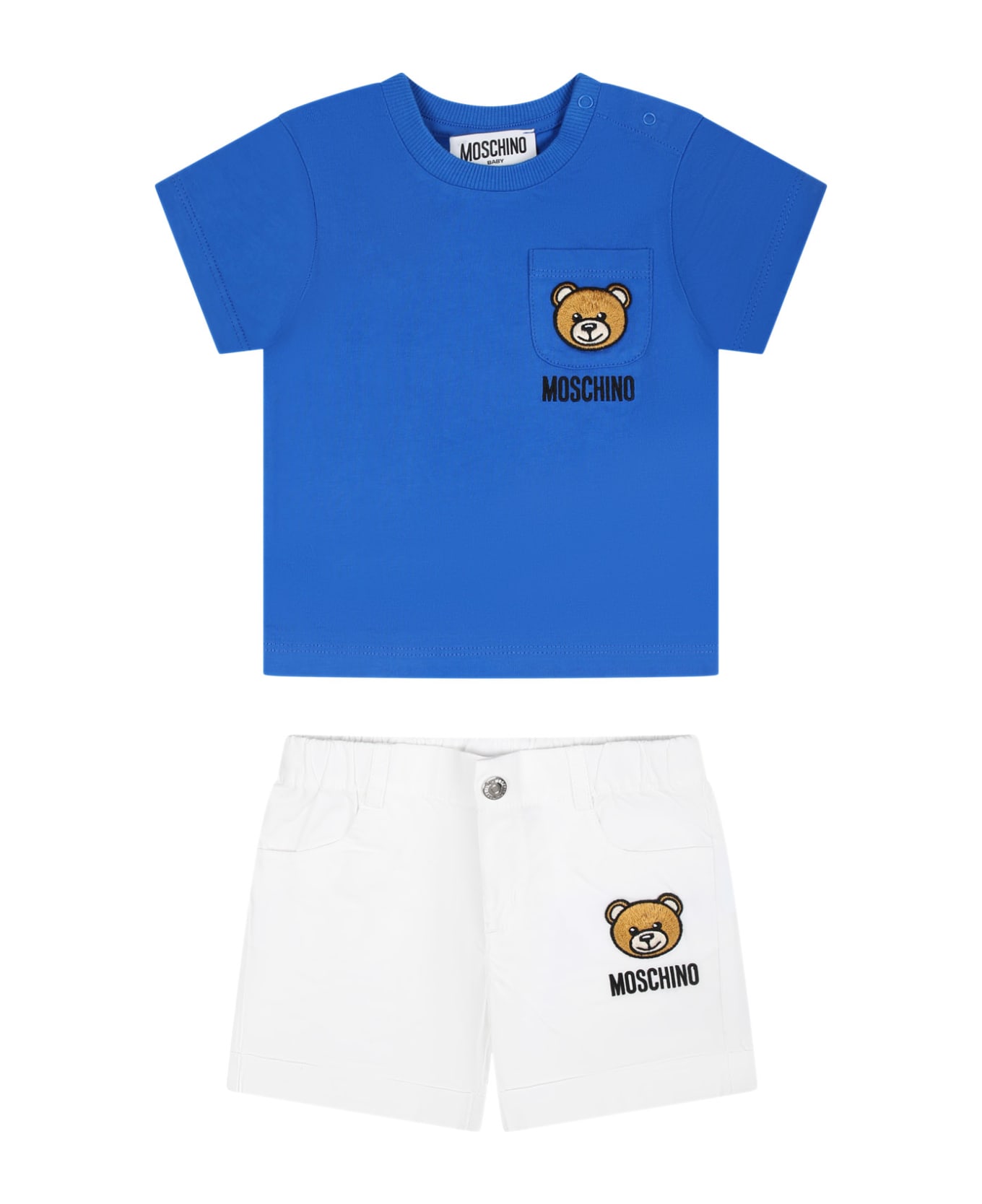 Moschino Multicolor Sports Suit For Baby Boy - Multicolor ボトムス