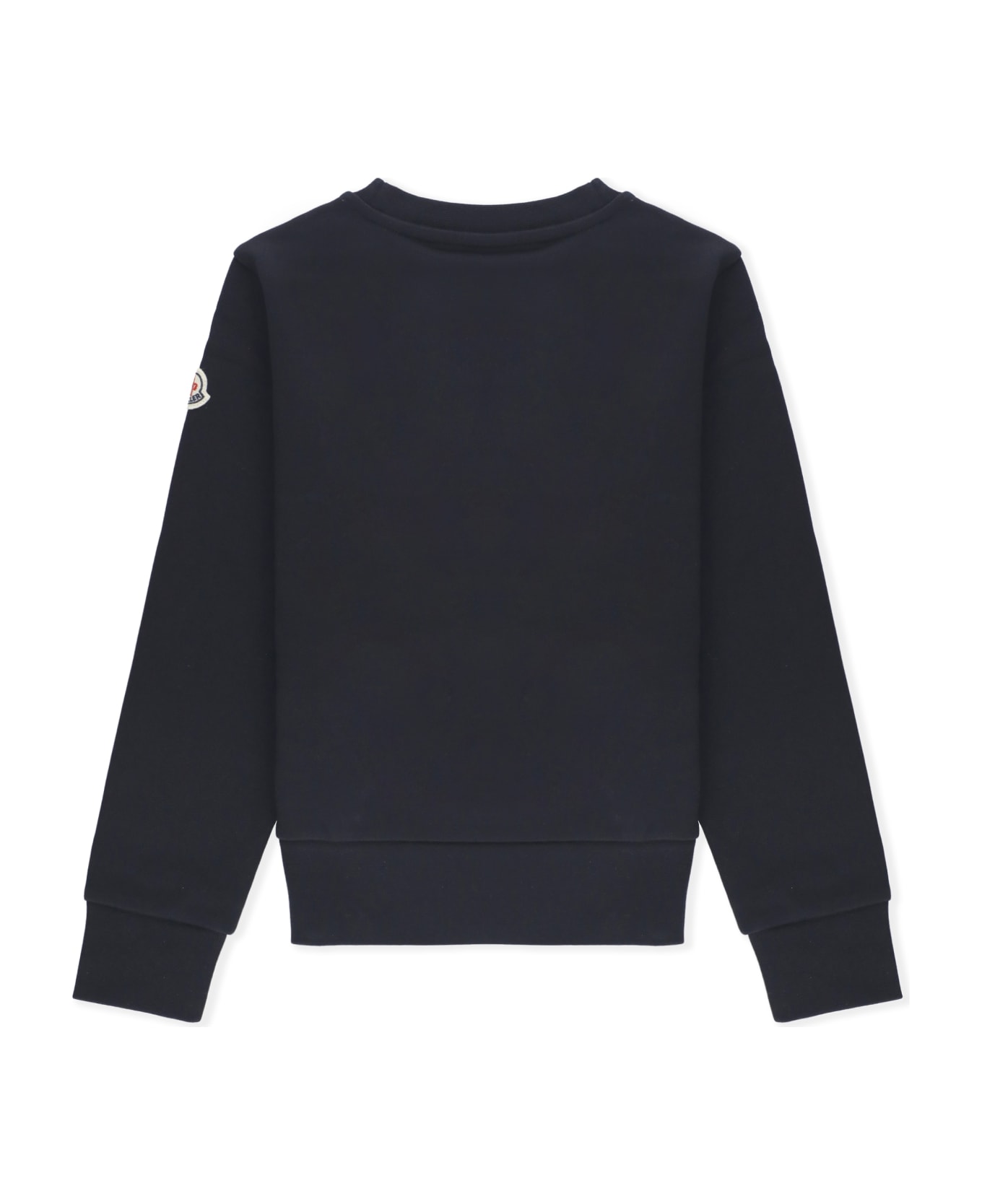 Moncler Sweatshirt With Logo - Blue