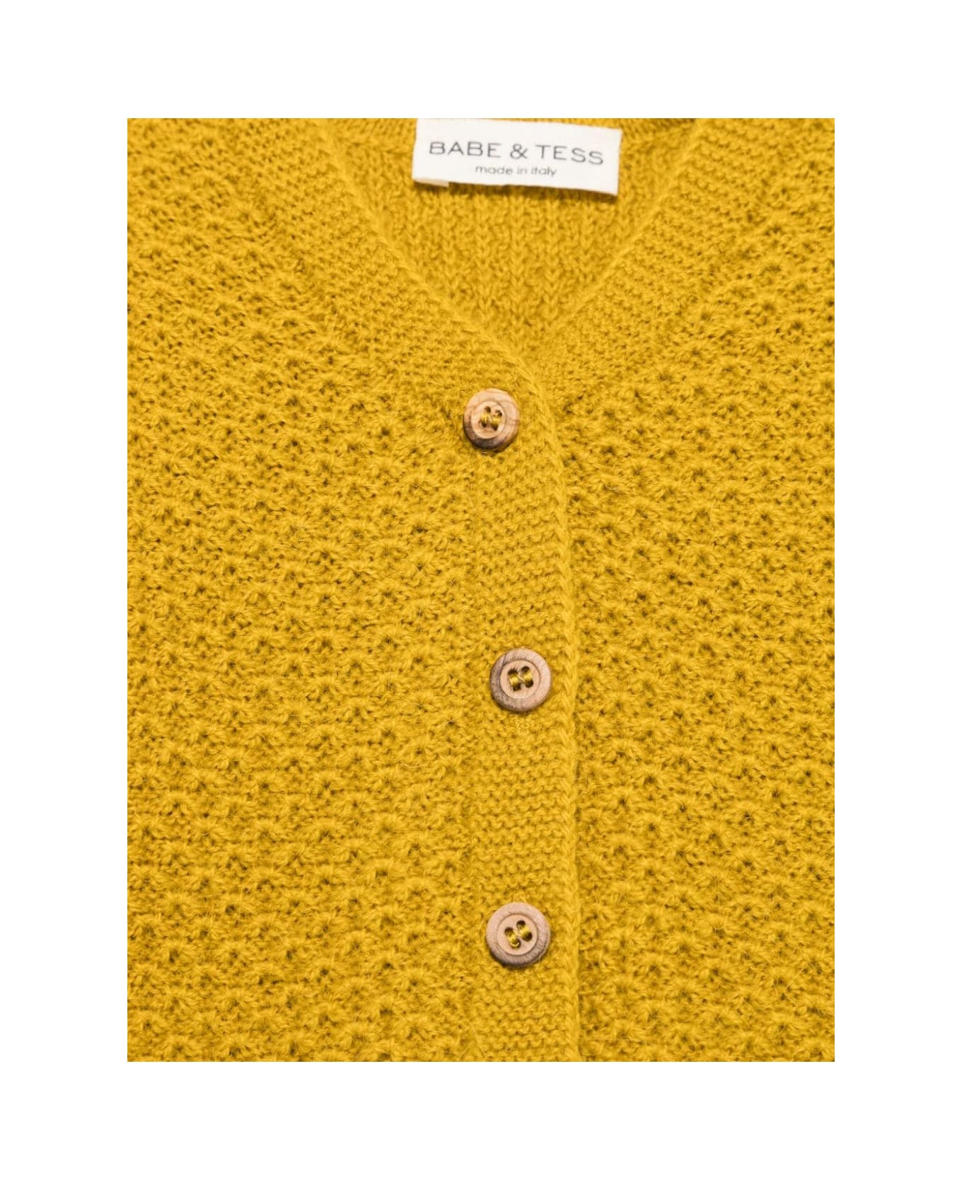 Babe & Tess Yellow Cardigan Baby Girl - Yellow