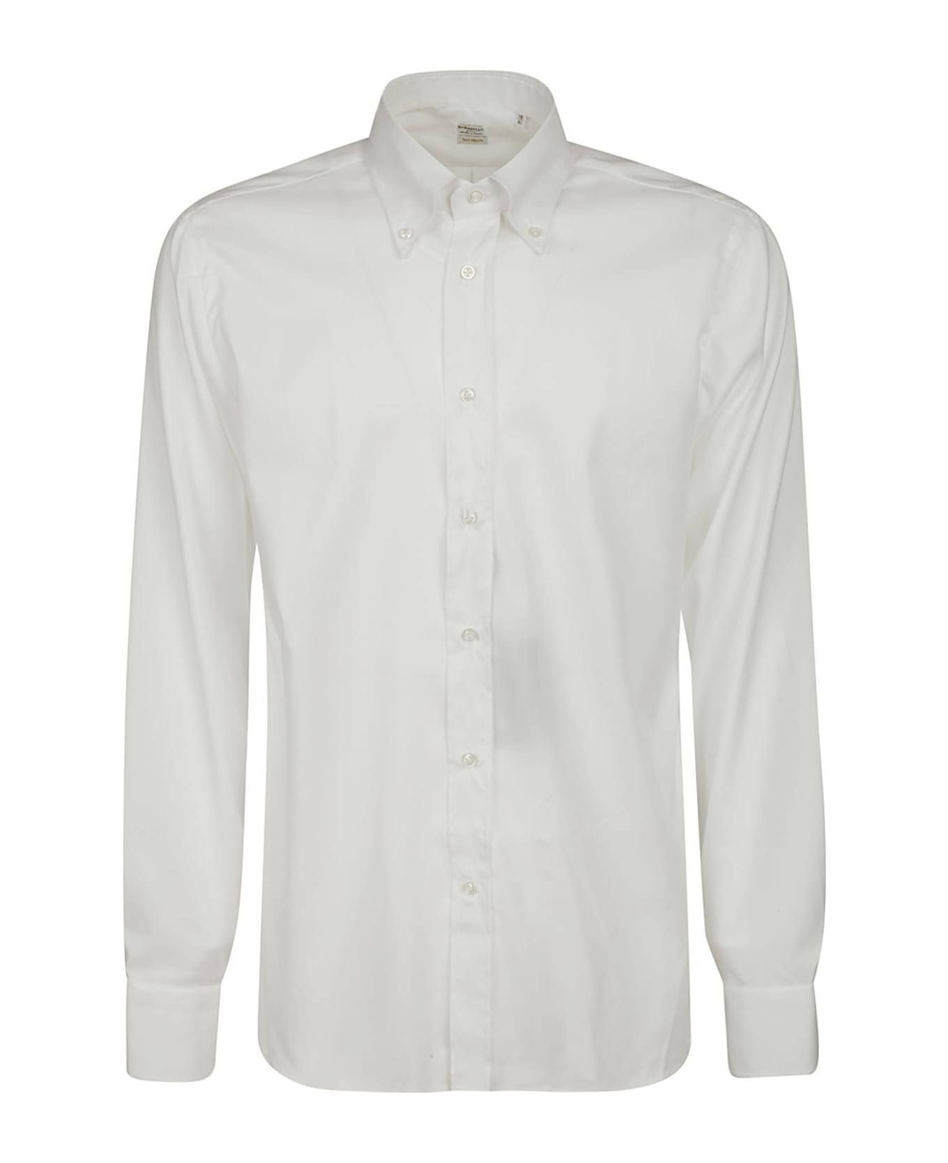Borriello Napoli Shirt Botton Down - White