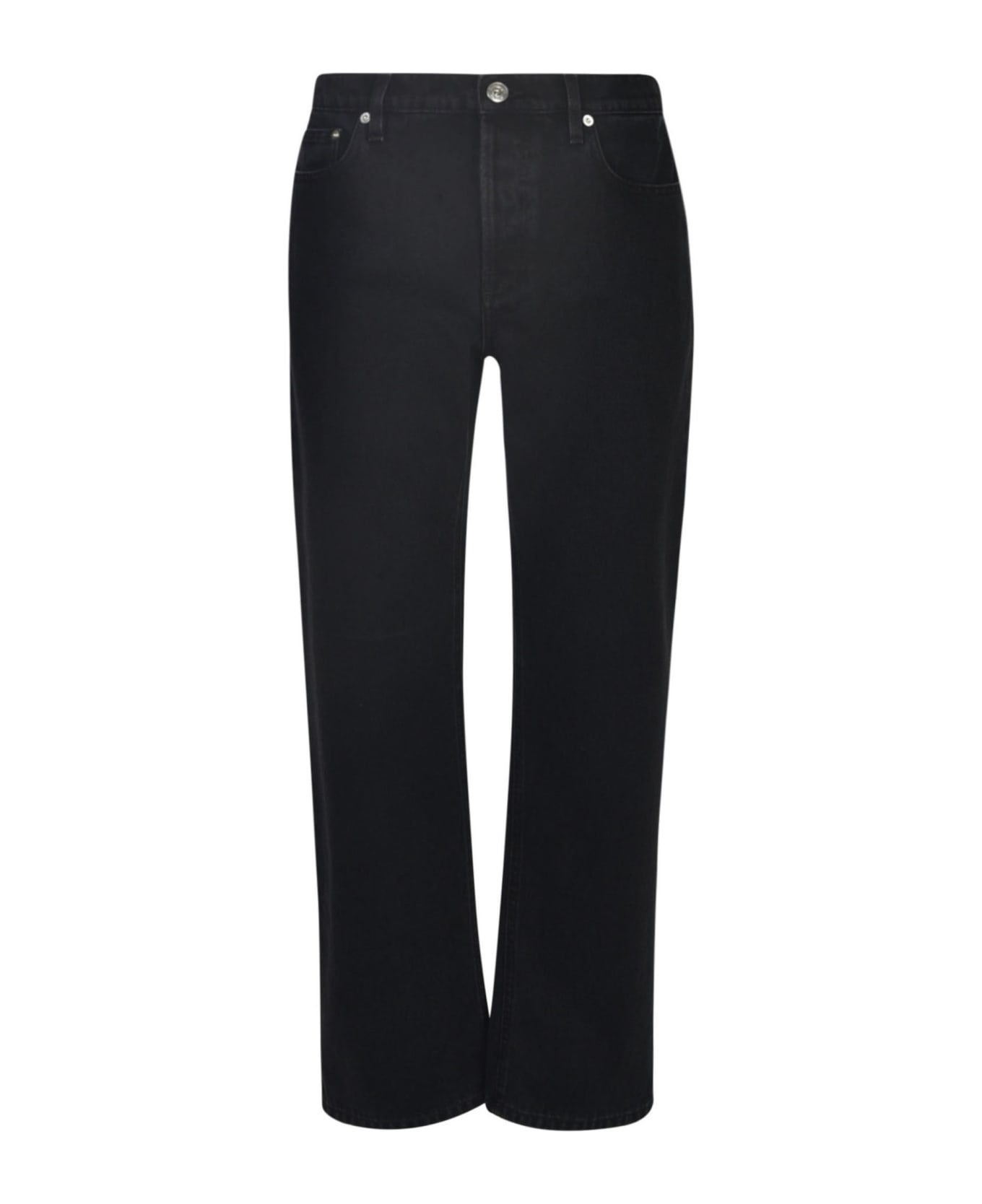 Lanvin Buttoned Classic Jeans - Black ボトムス