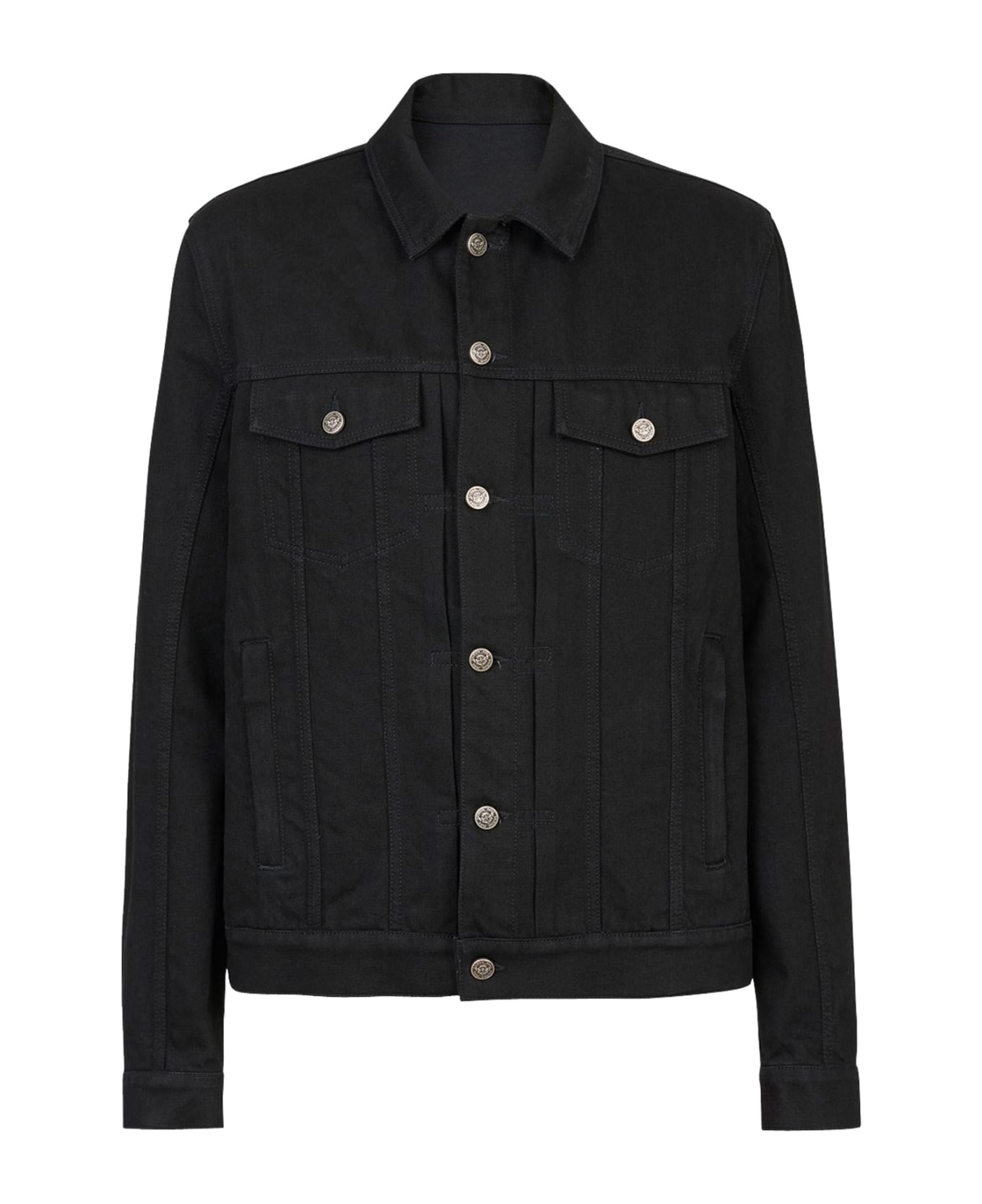 Balmain Cotton Jacket - Black