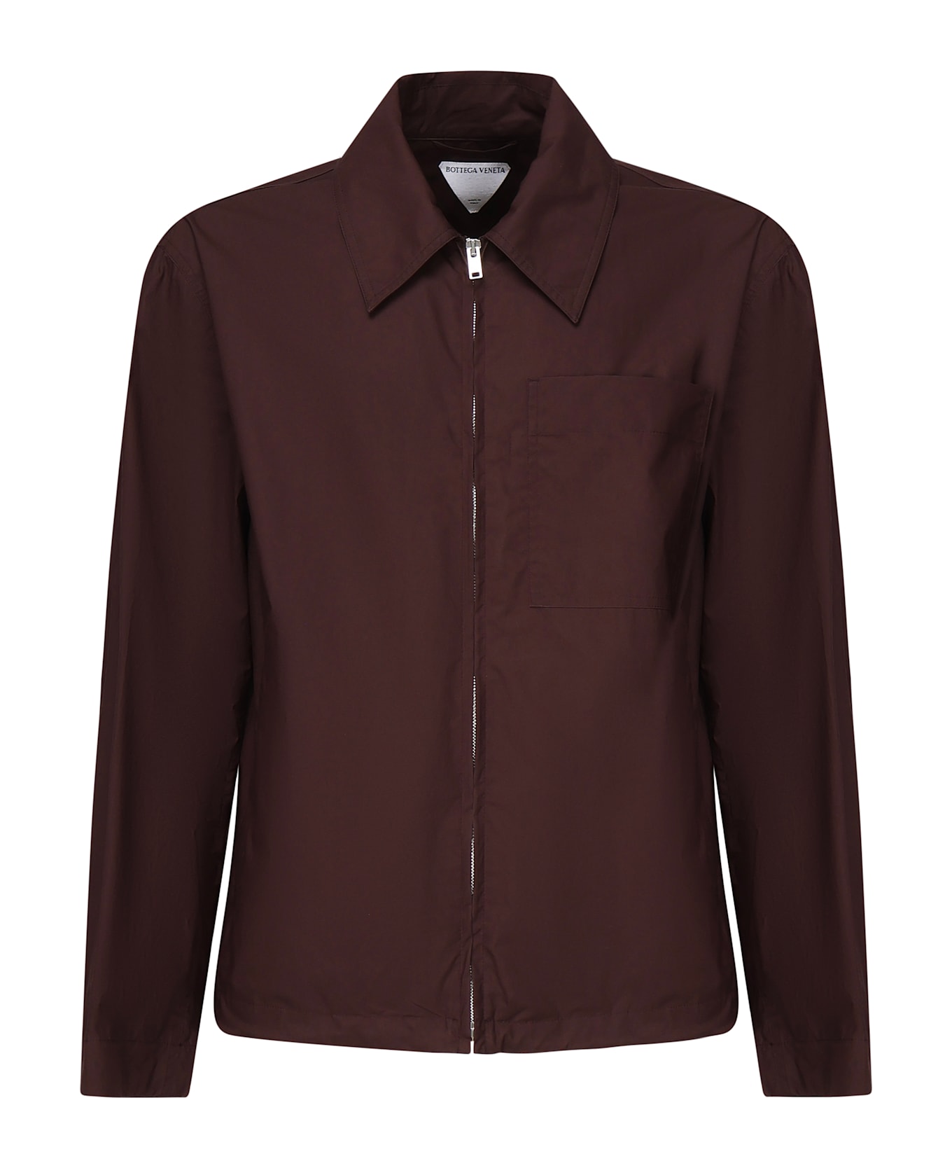 Bottega Veneta Cotton Poplin Jacket - Bordeaux