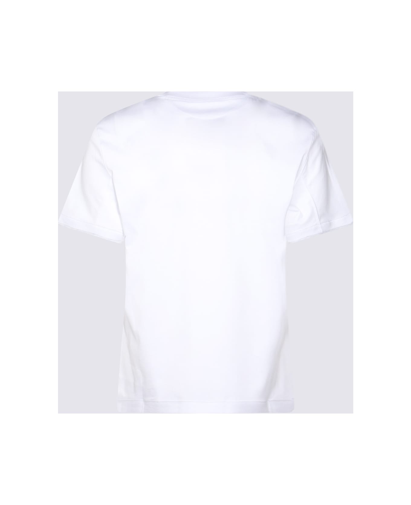 Brunello Cucinelli White Cotton T-shirt - White