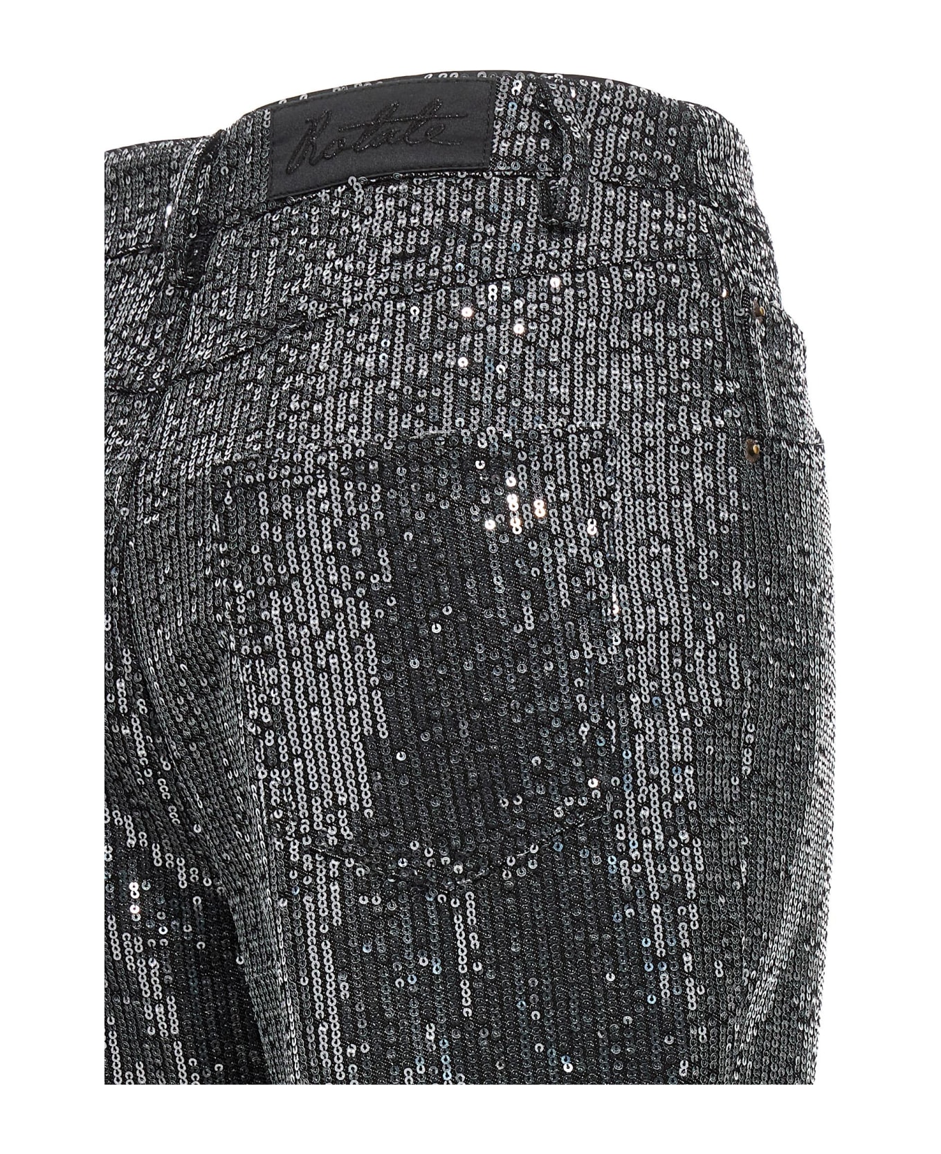 Rotate by Birger Christensen Sequin Jeans - Black  
