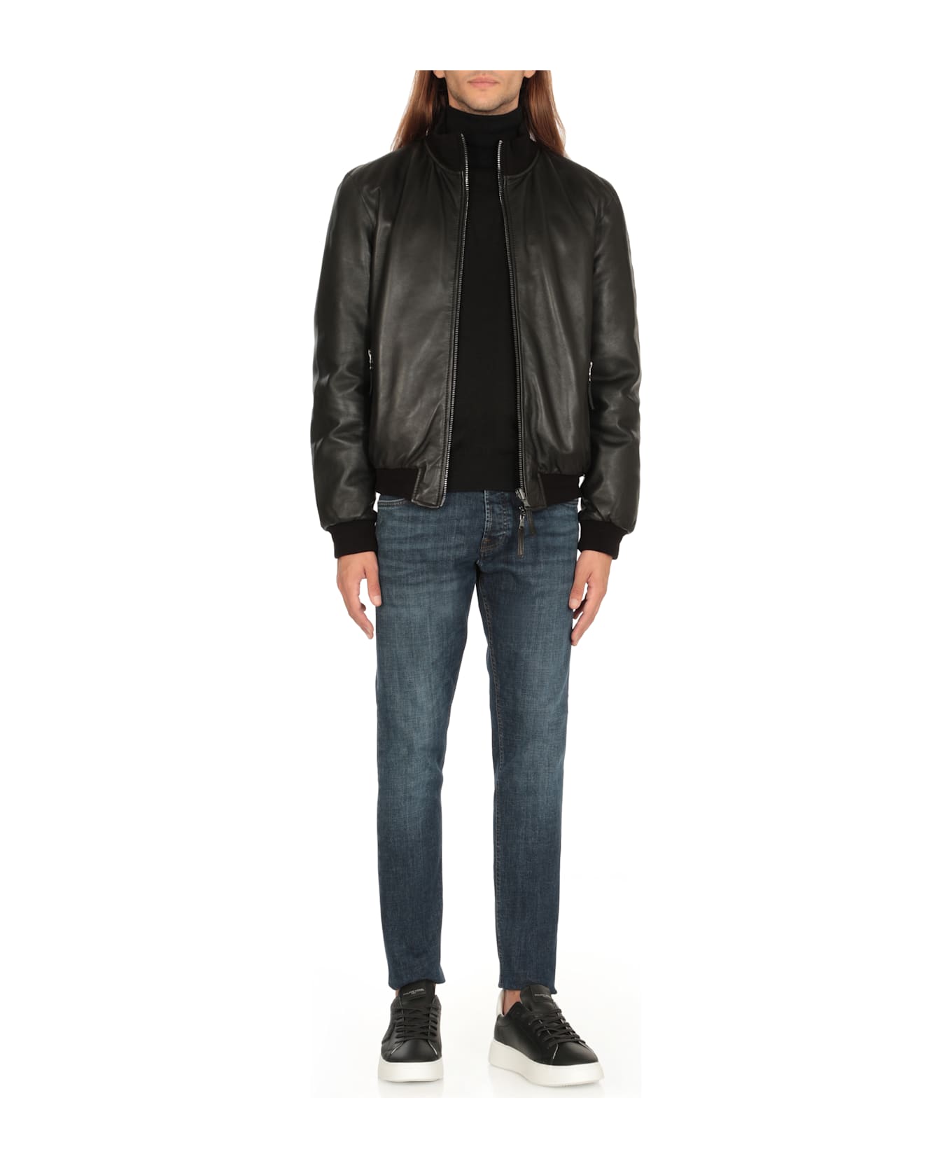 Philippe Model Temple Low Man Sneakers - Black