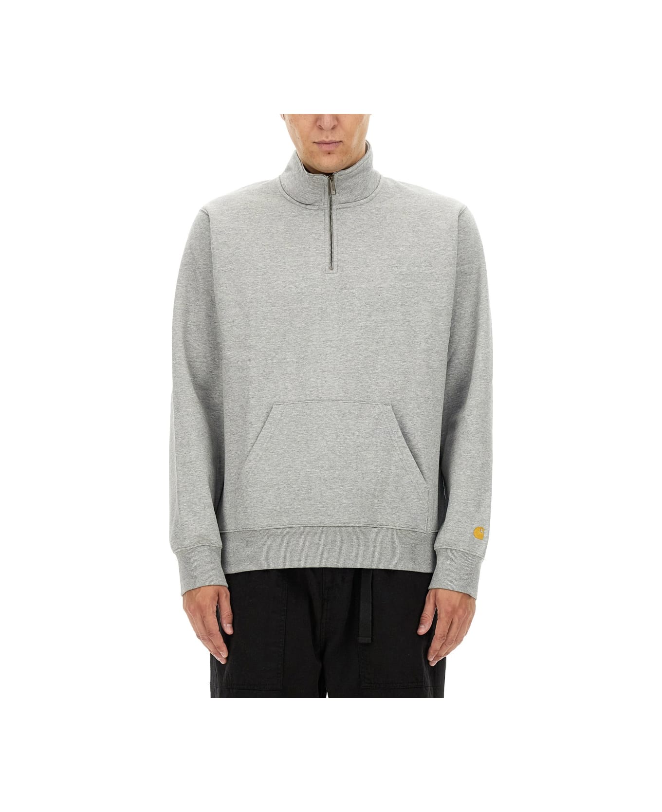Carhartt Half Zipper Sweatshirt - GREY