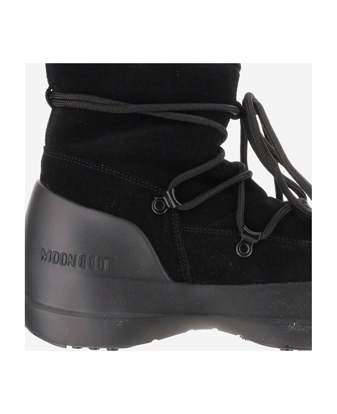 Moon Boot Lace-up Leather Moon Boot