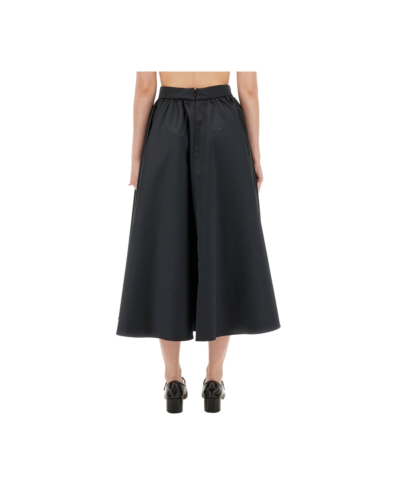 Patou Maxi Skirt - BLACK