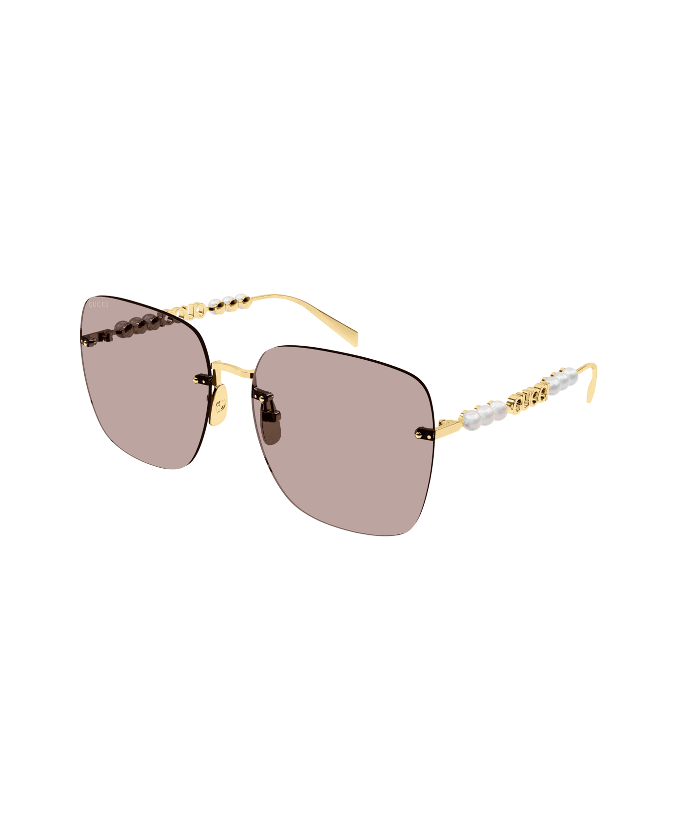 Gucci Eyewear Gucci Gg1923sa Linea Name Of Brand 004 Gold Pink Sunglasses - Oro