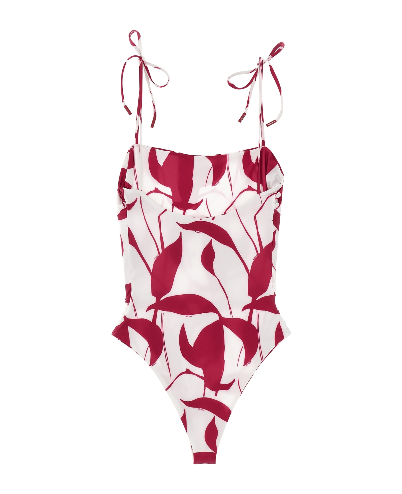 Kiton Printed One-piece Swimsuit - Multicolor 水着