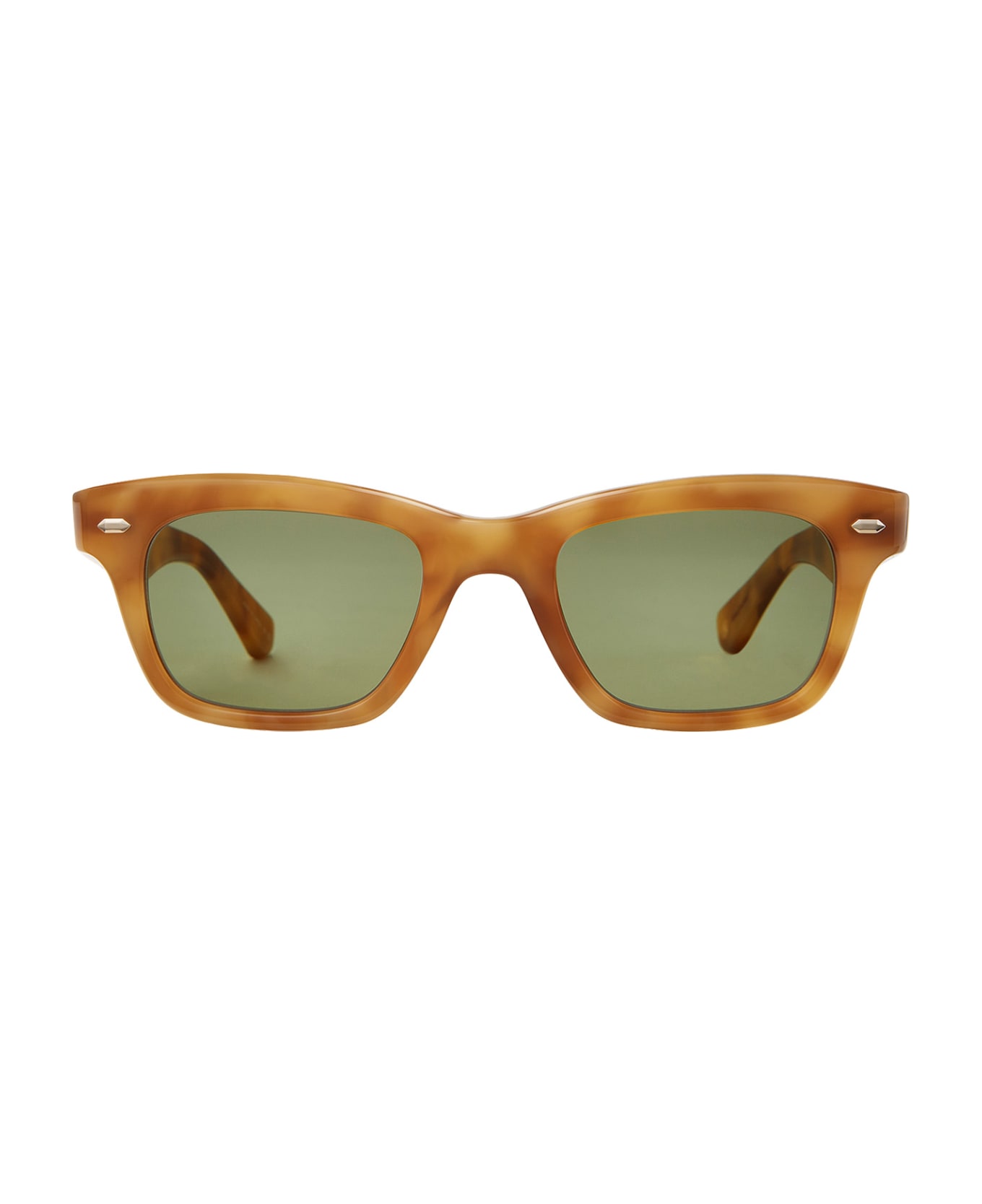 Garrett Leight Grove Sun Ember Tortoise Sunglasses - Ember Tortoise