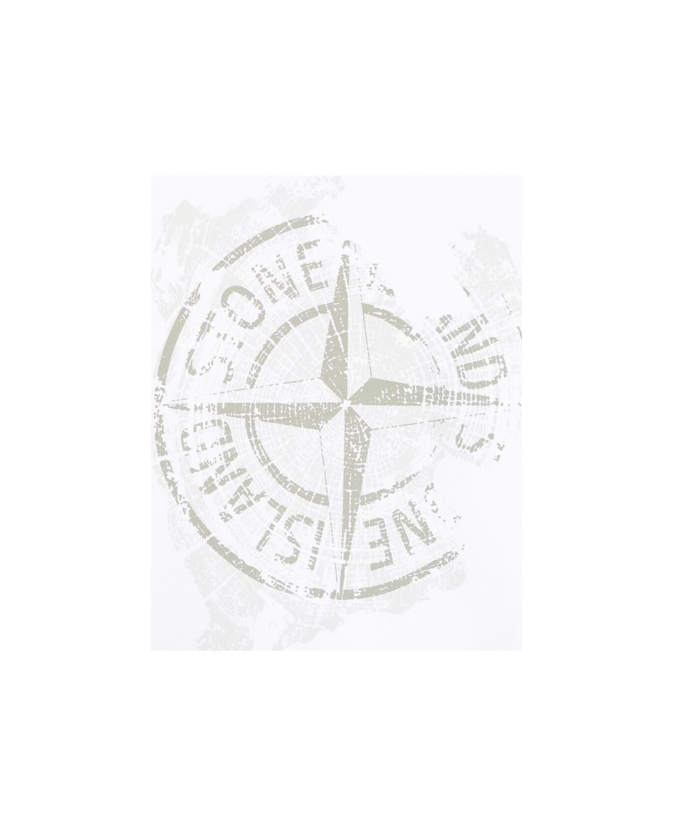 Stone Island Sweatshirt - WHITE