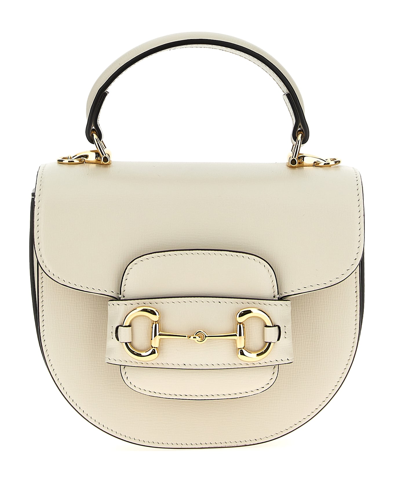 Gucci 'gucci Horsebit 1955 Mini' Handbag - White