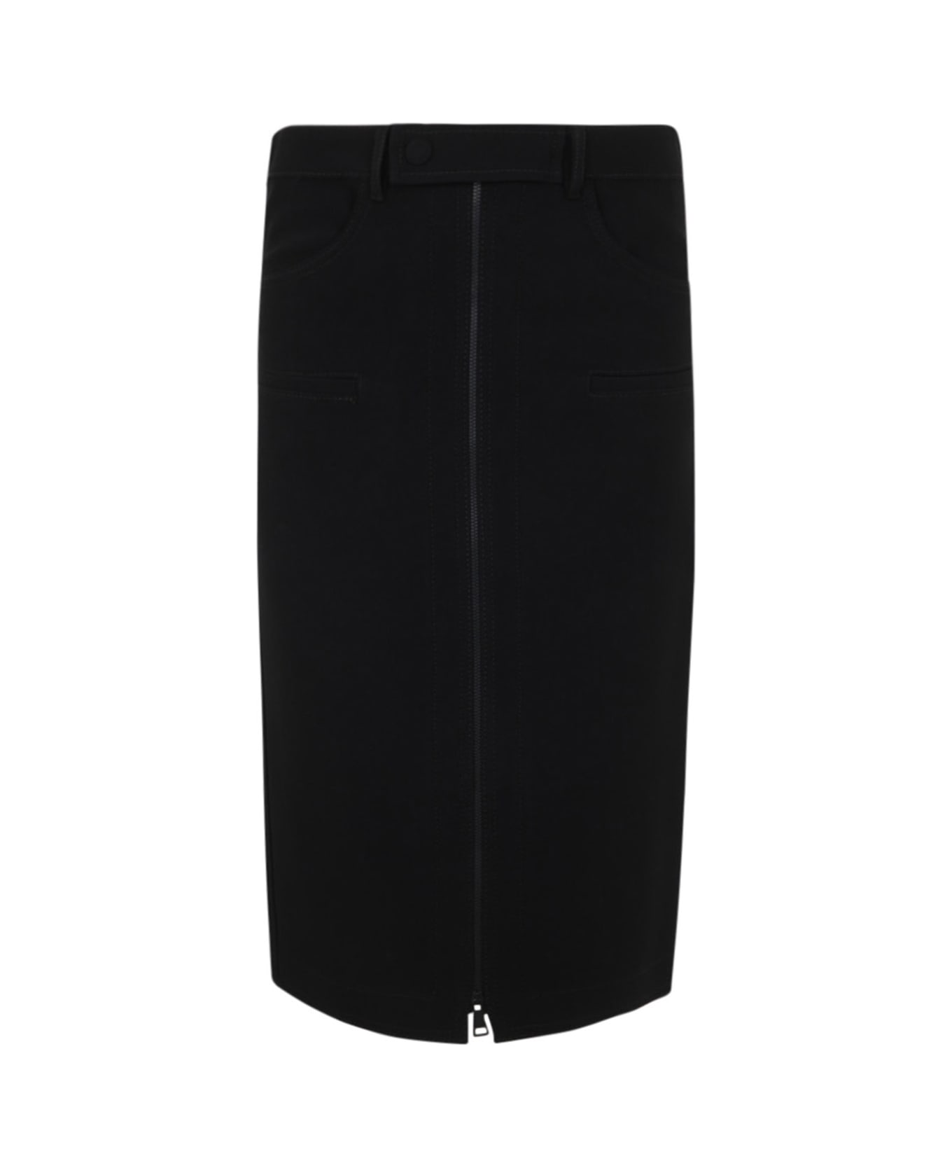 N.21 Longuette Pencil Skirt - Black