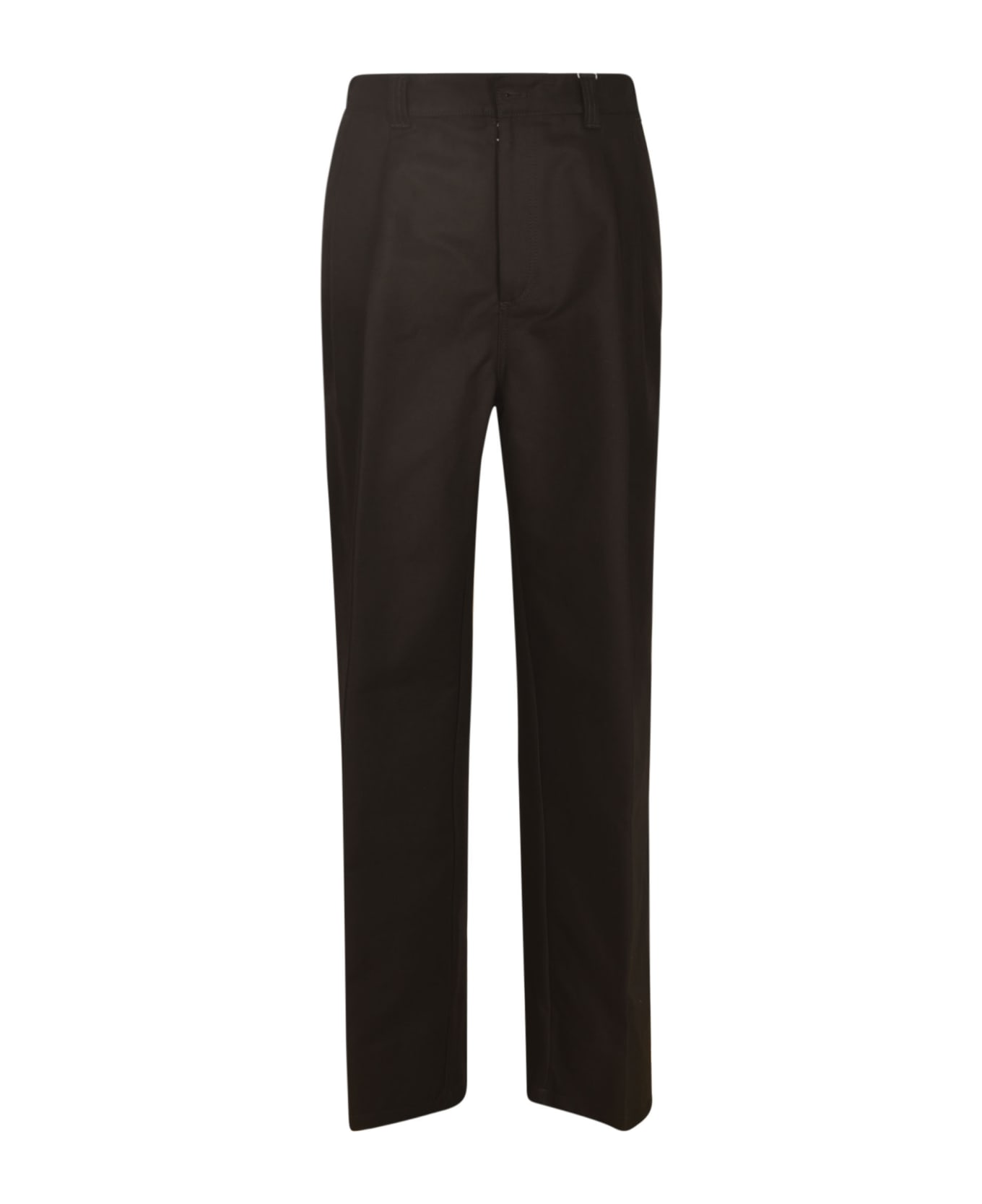 Maison Margiela High Length Trousers - Black ボトムス