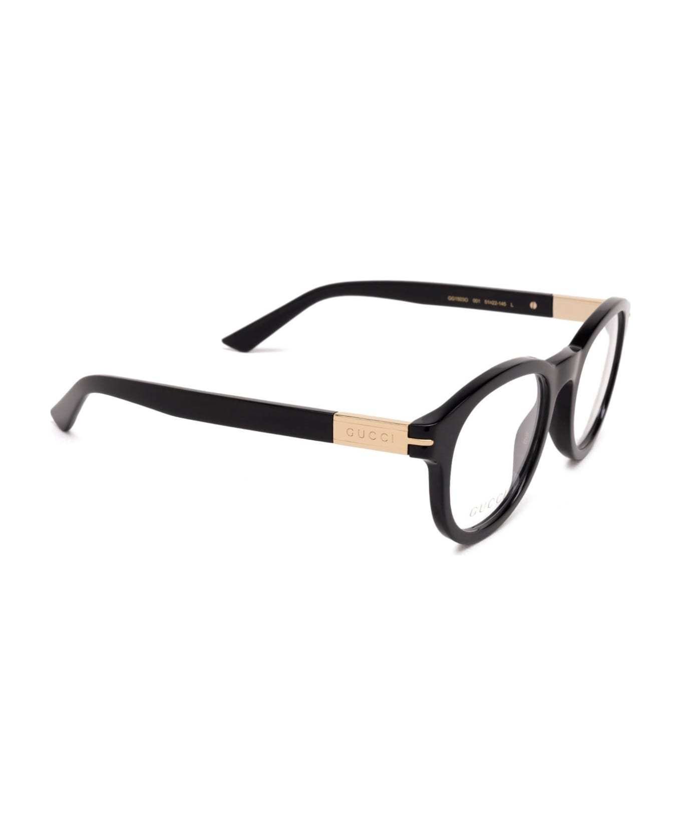 Gucci Eyewear Gg1503o Black Glasses - Black アイウェア