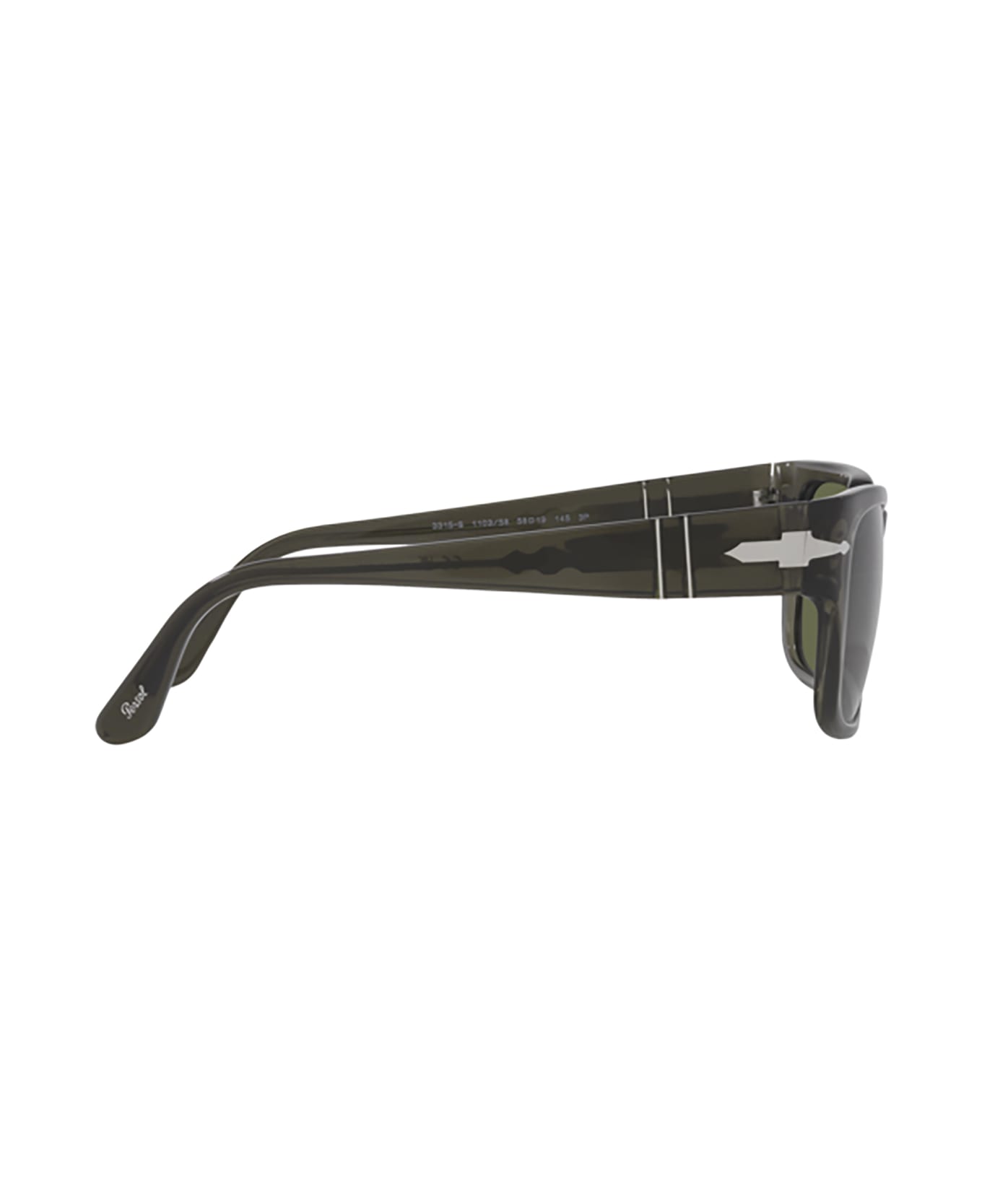 Persol Po3315s Transparent Taupe Gray Sunglasses - Transparent Taupe Gray