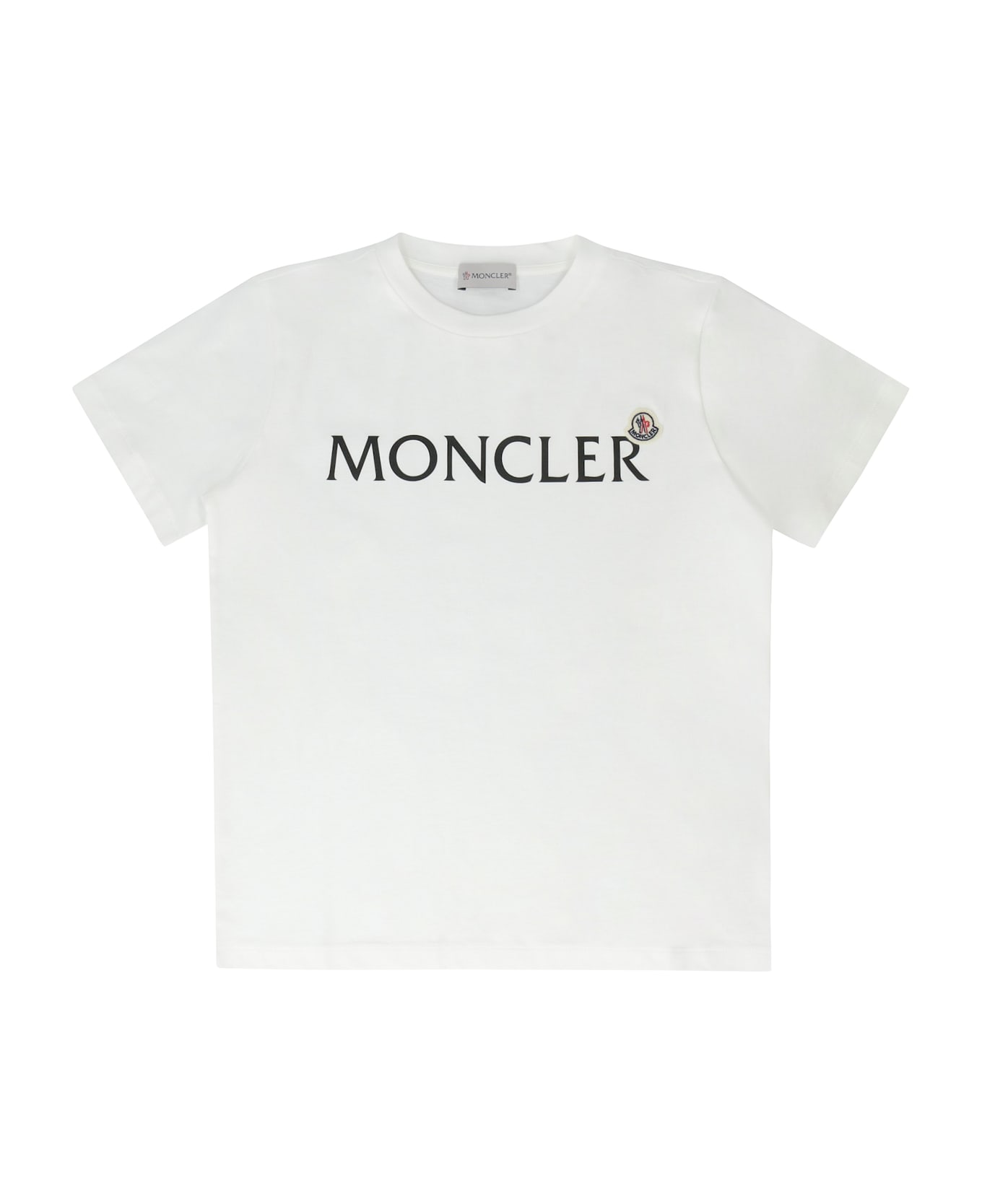 Moncler Cotton Crew-neck T-shirt - White