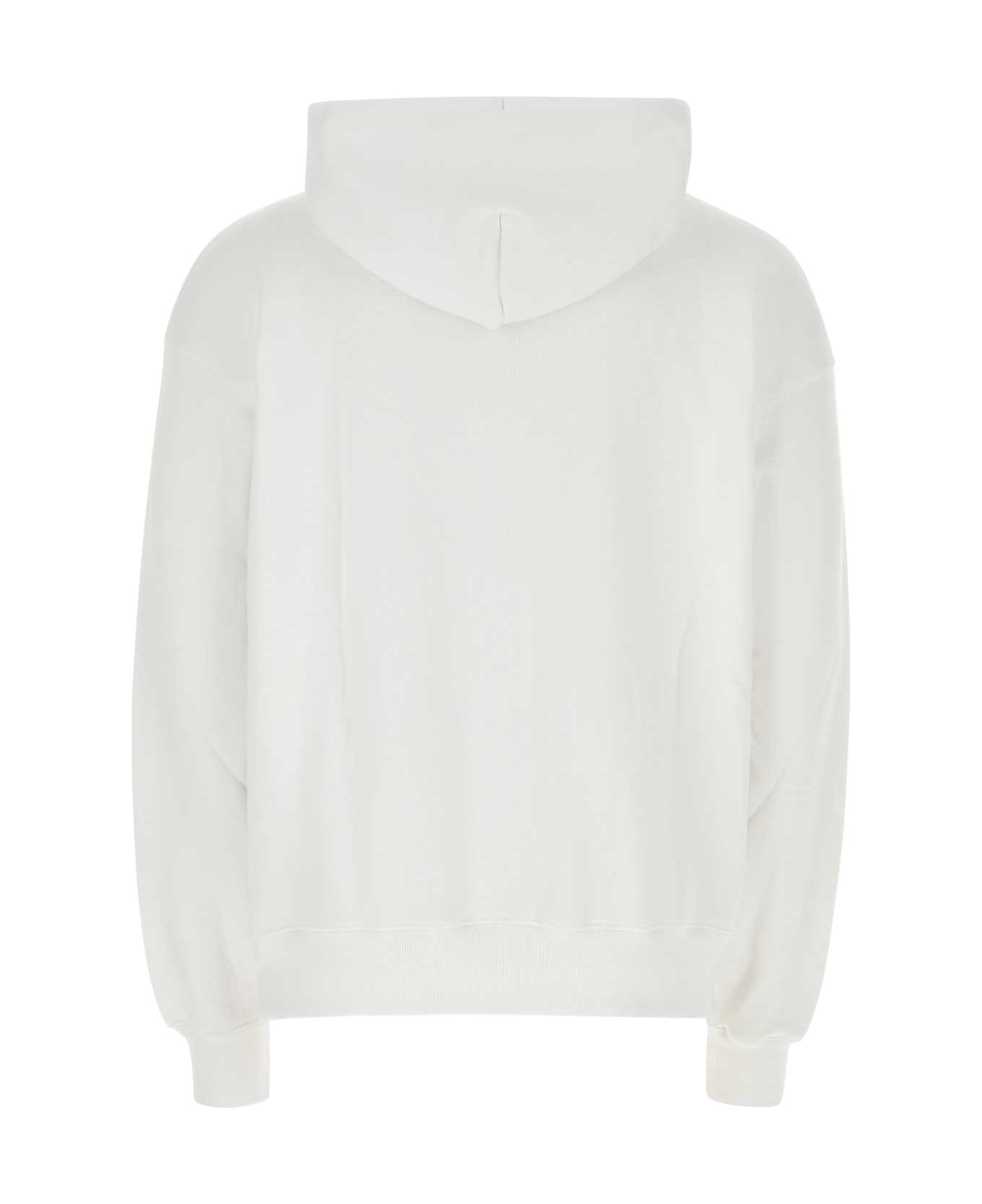 Off-White White Cotton Sweatshirt - 0110