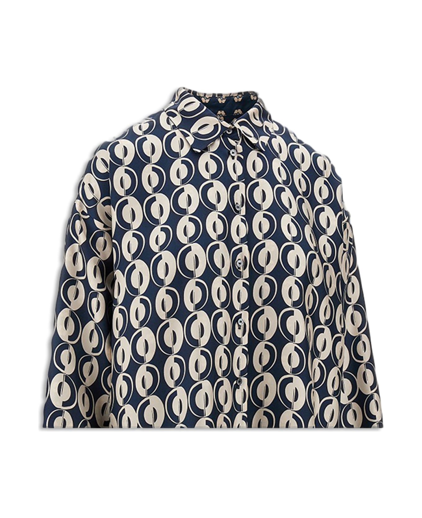 Max Mara ''timeshirt'' Shirt - Blue