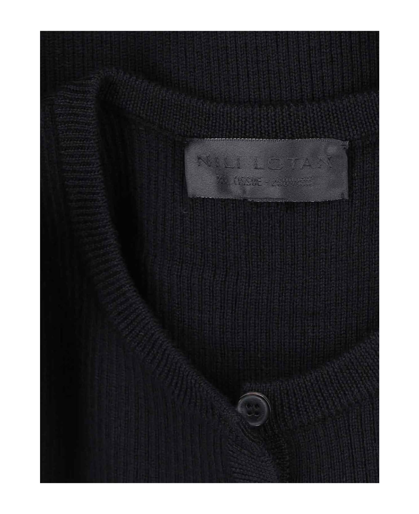 Nili Lotan 
roxy
 Knit Maxi Dress - Black  