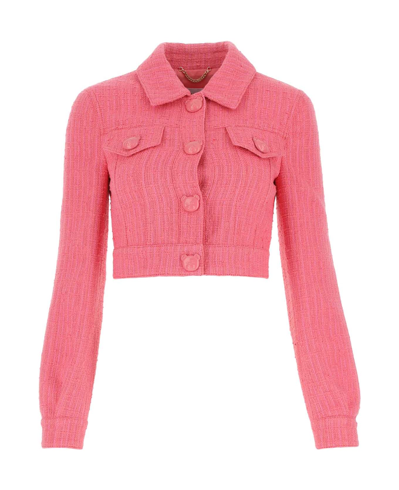 Moschino Pink Boucle Jacket - 0205