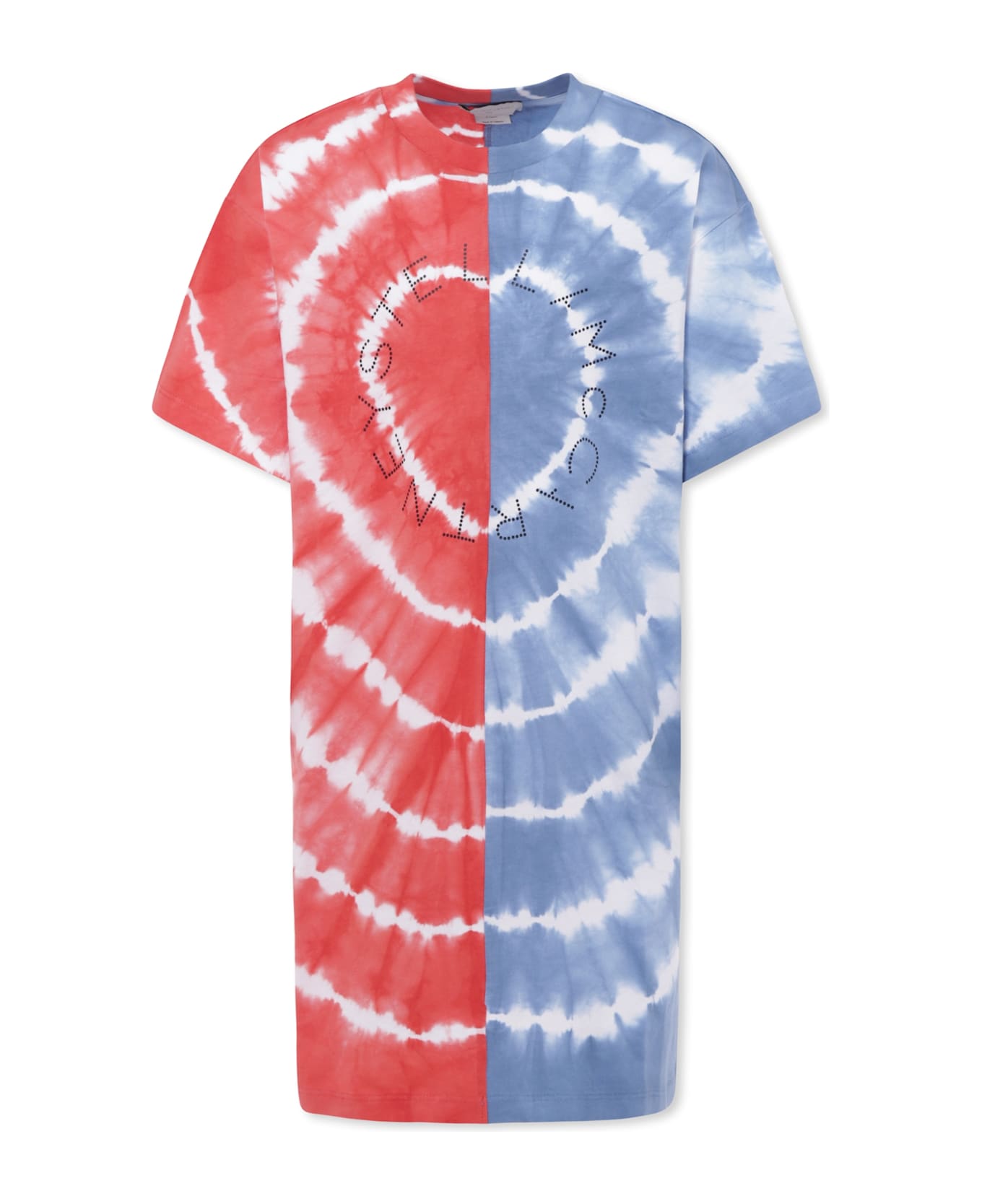 Stella McCartney Kids Multicolor Dress For Girl With Logo - Multicolor