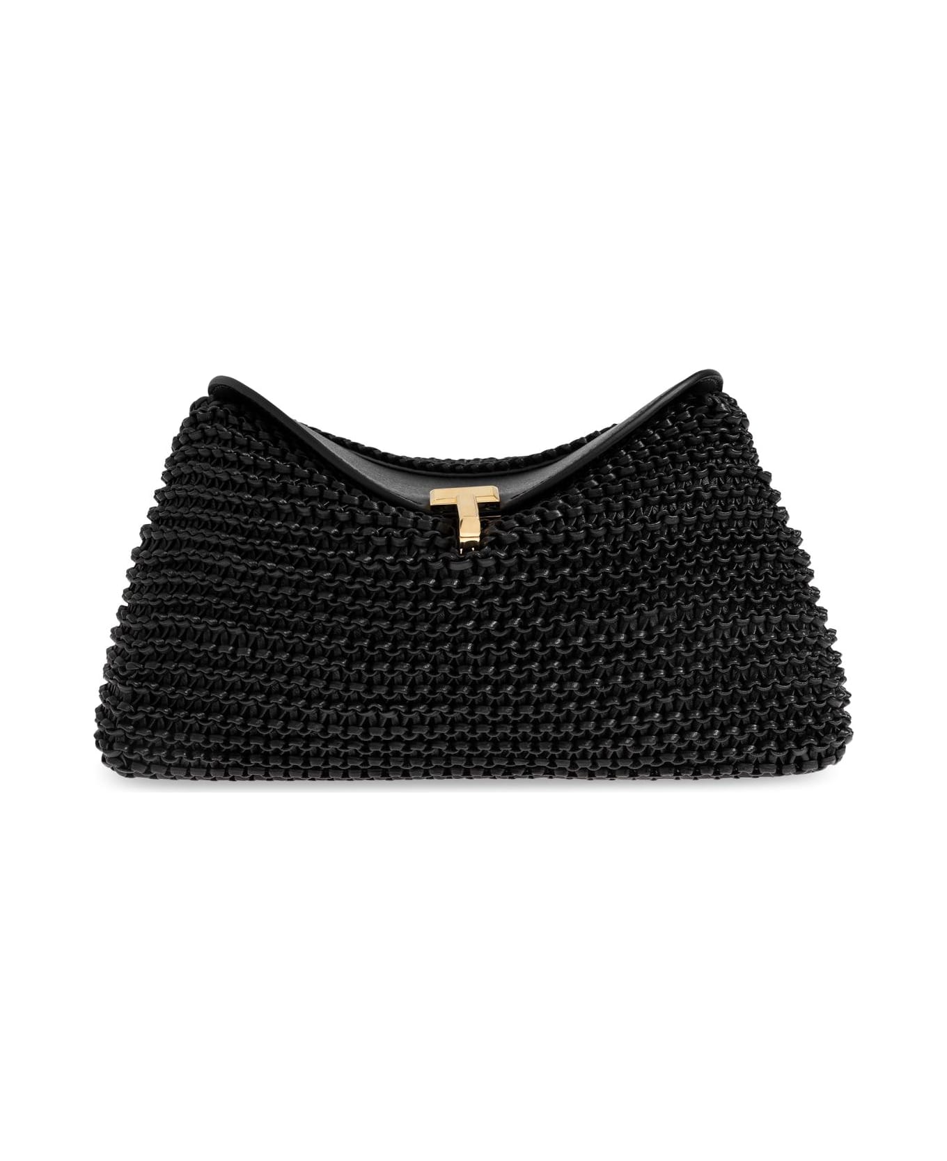 Totême Toteme Clutch T-lock - BLACK