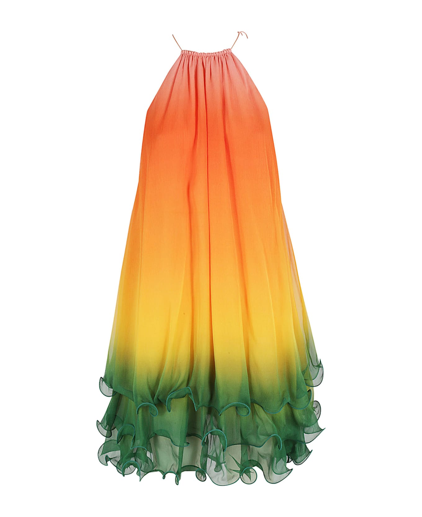 Casablanca Gradient Cocktail Dress - Rainbow Gradient ワンピース＆ドレス