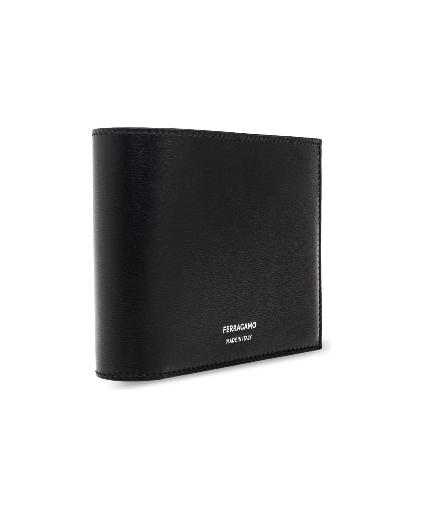 Ferragamo Leather Wallet - nero