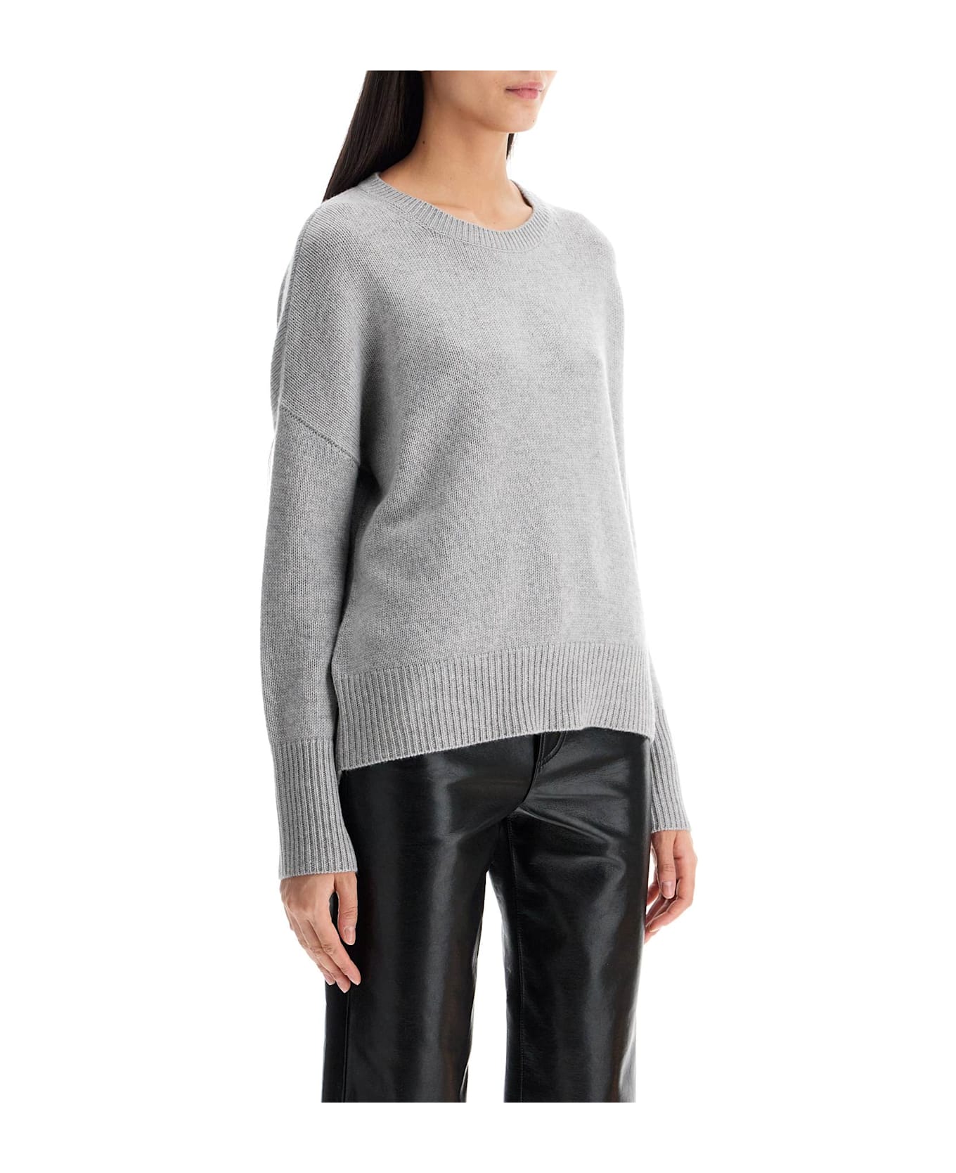 Lisa Yang Cashmere Mila Pullover - DOVE GREY (Grey)