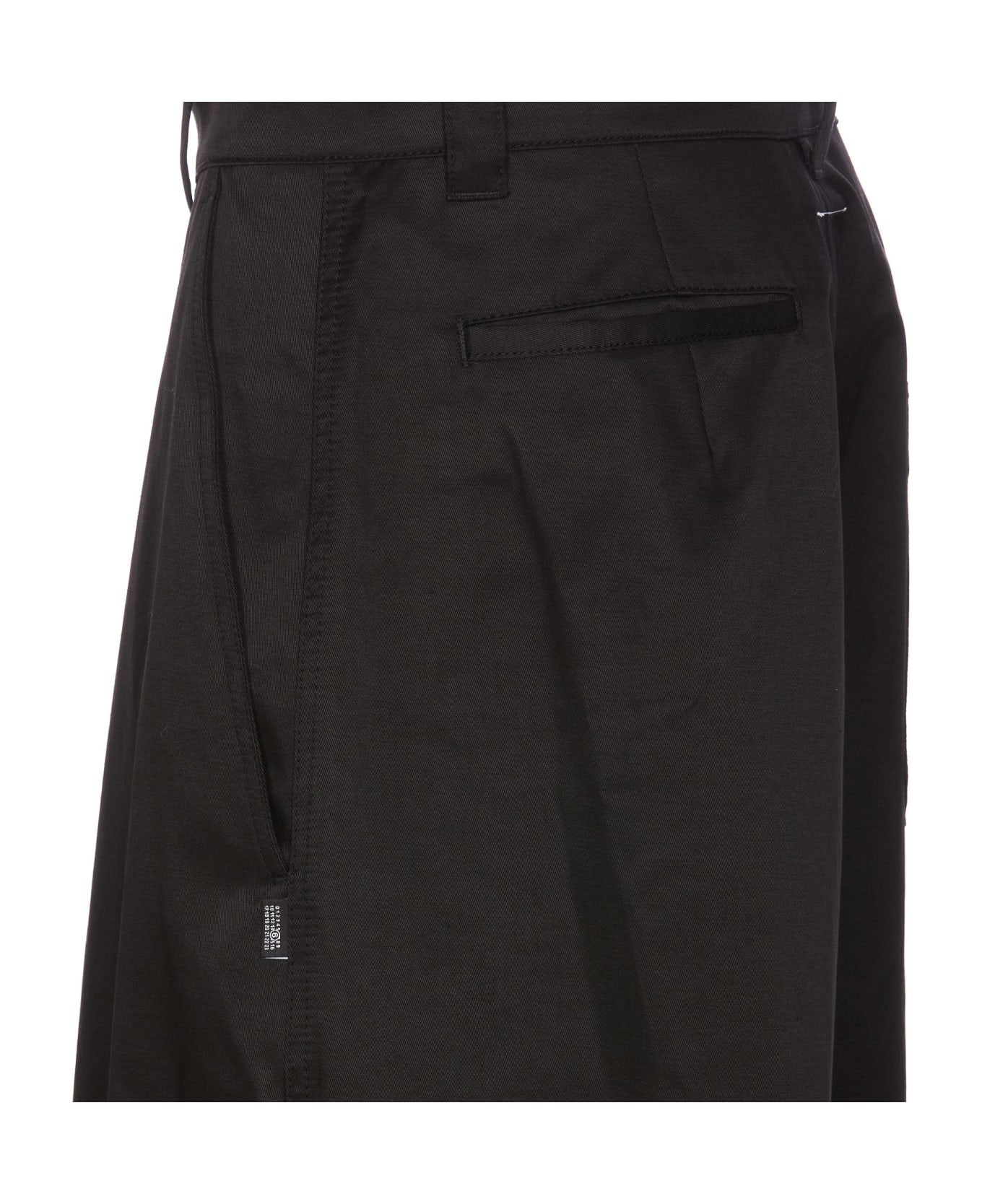 MM6 Maison Margiela Maxi Shorts - Black ショートパンツ