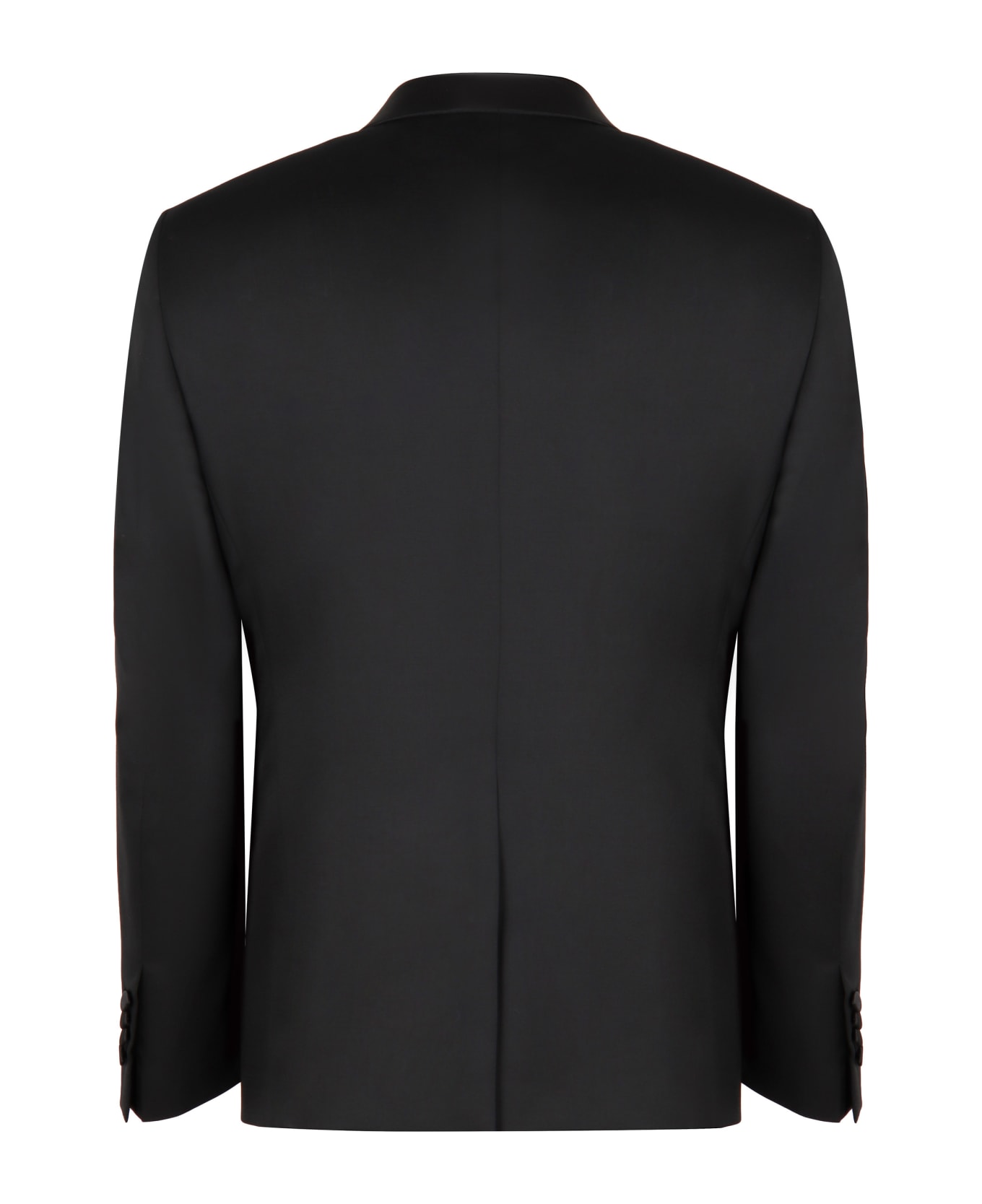 Tagliatore Three-piece Wool Suit - black