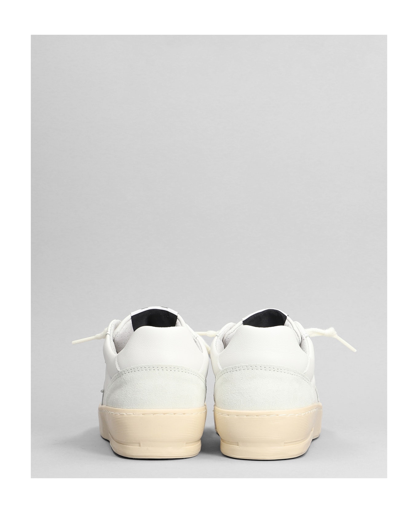2Star New Star Sneakers In White Suede And Leather - white