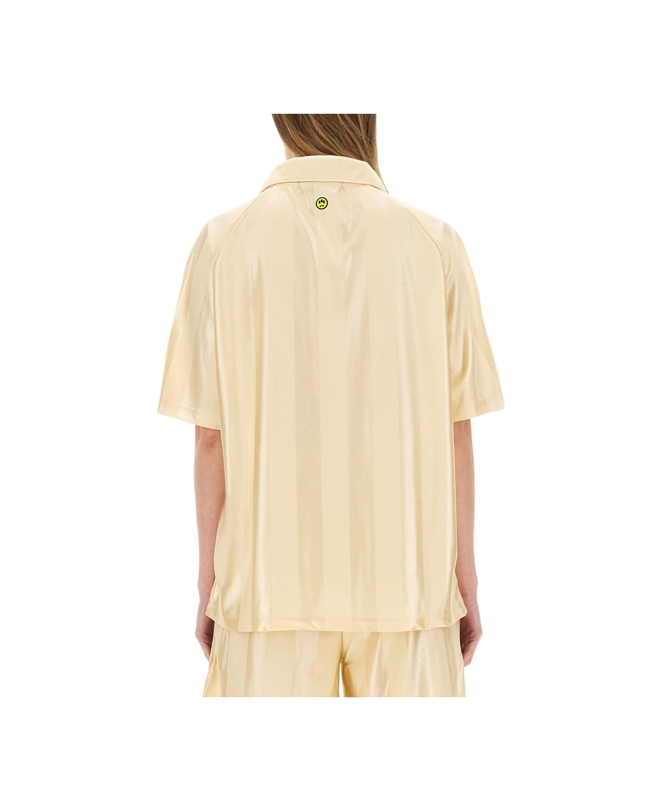 Barrow Triacetate T-shirt - BEIGE