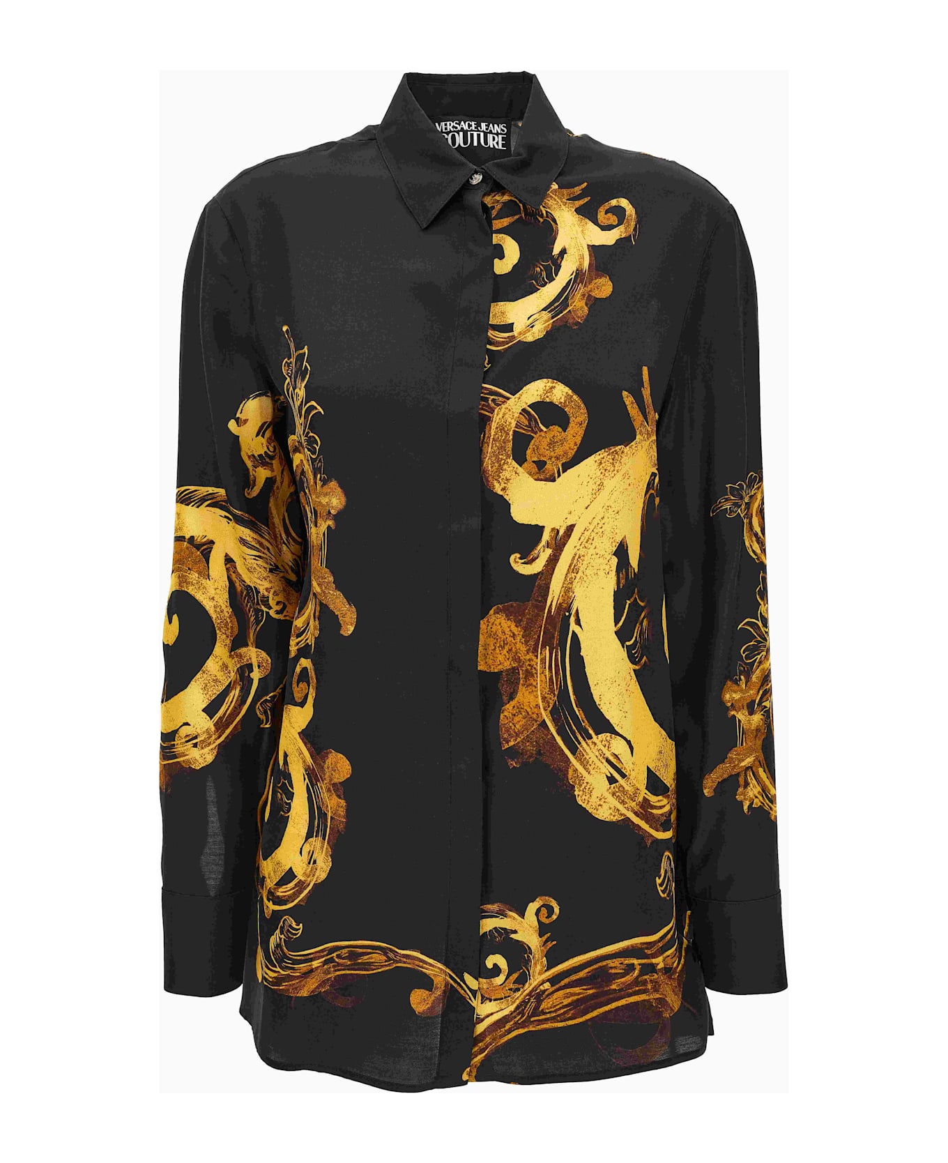 Versace Jeans Couture Black Casual Shirt - Black