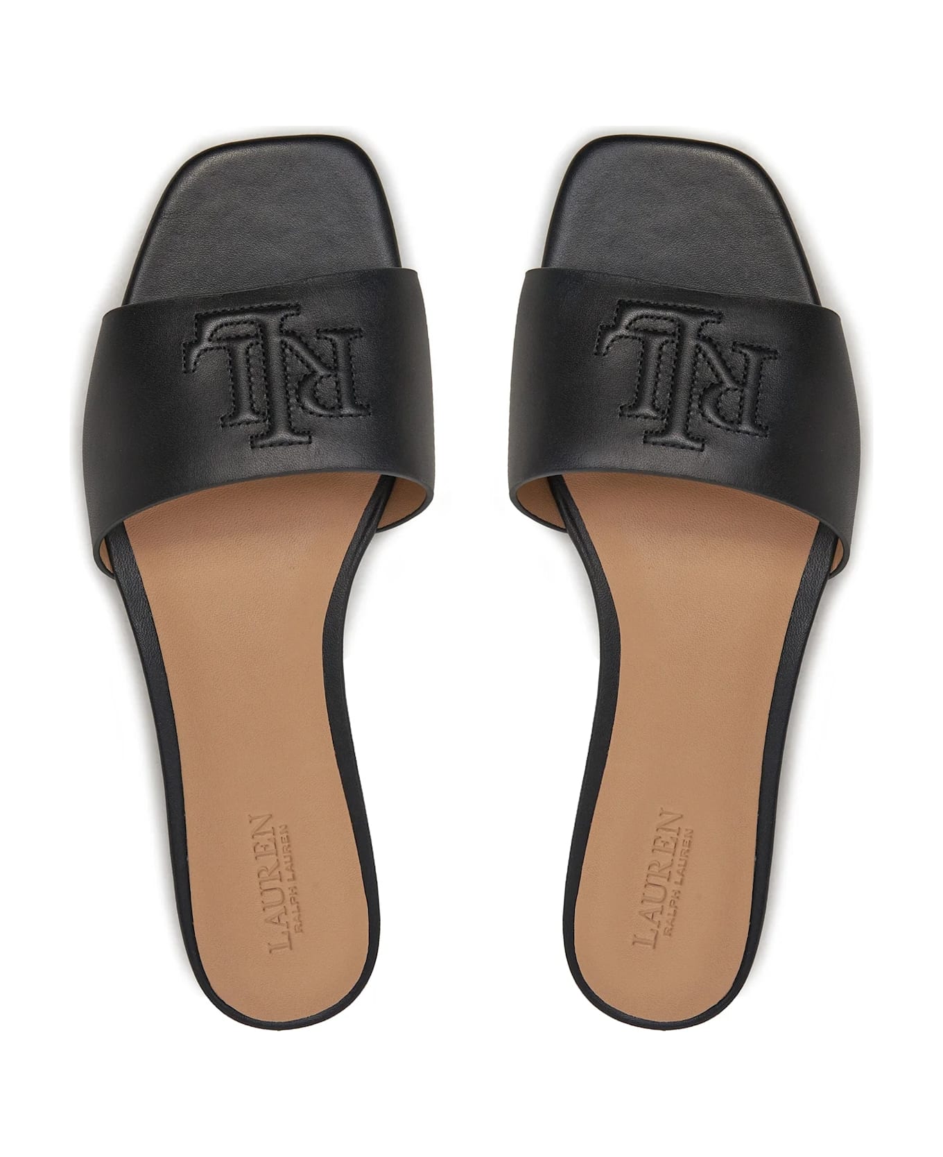 Polo Ralph Lauren Everley Sld Sandals Slide - Black