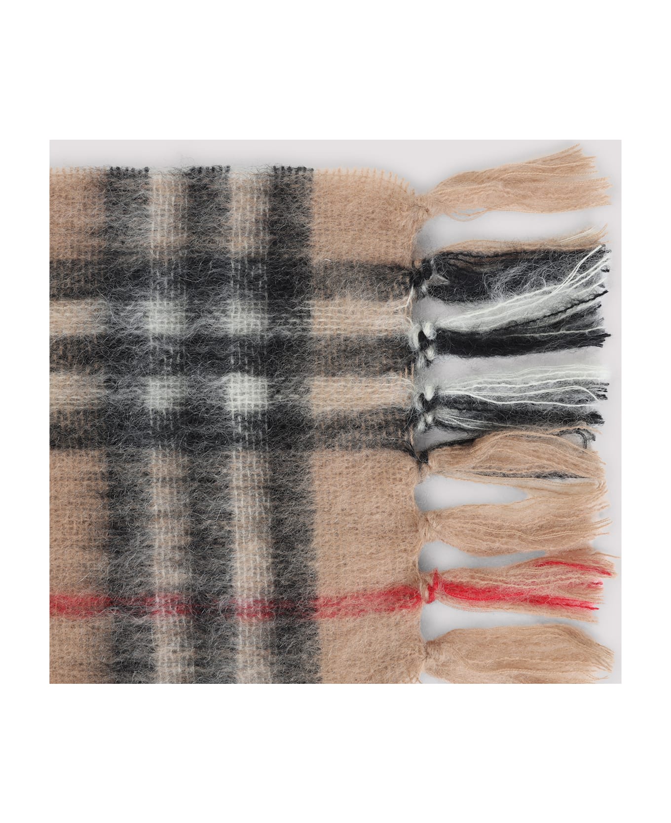 Burberry Check Scarf - Sand