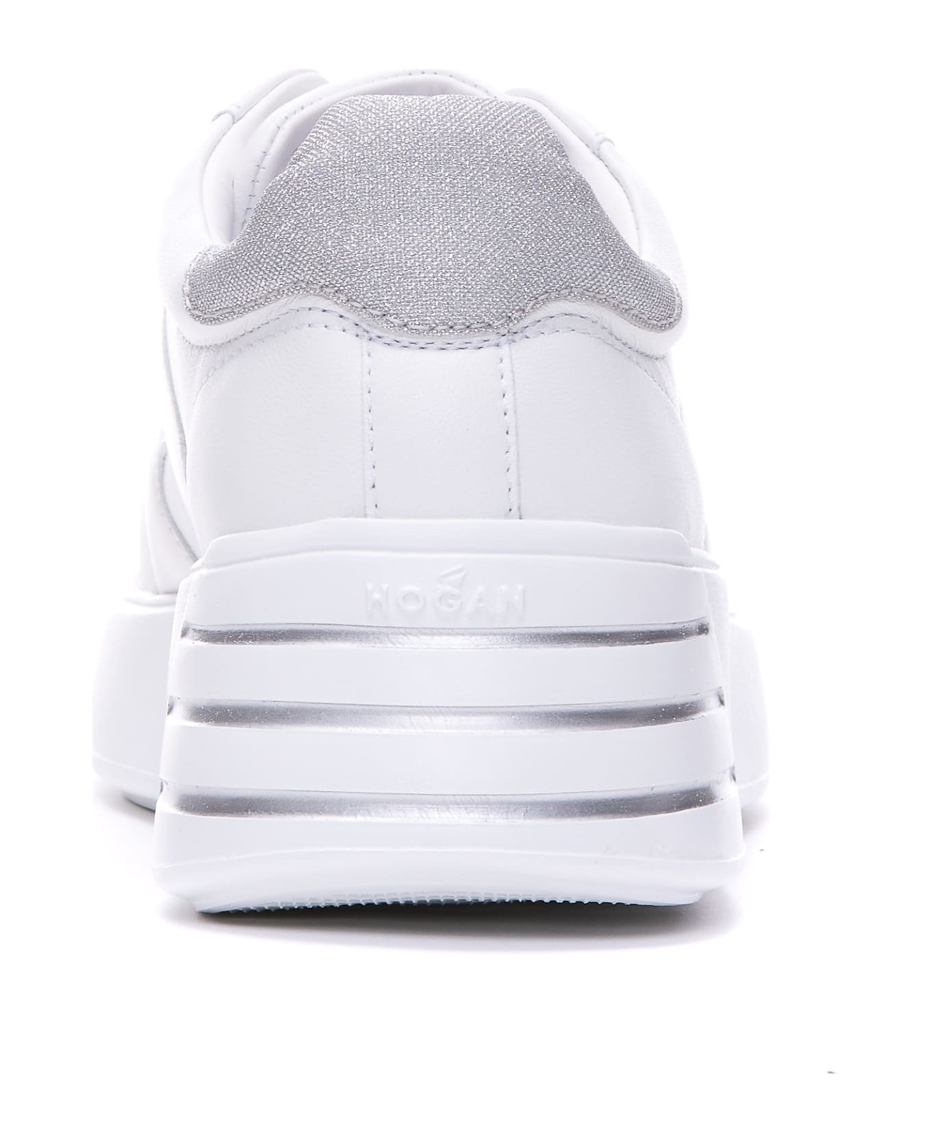 Hogan Rebel Sneakers - Bianco Argento