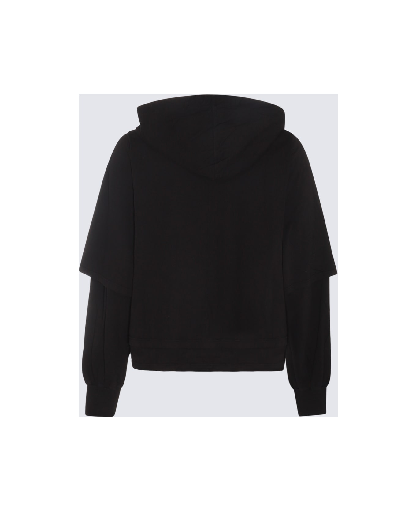 DRKSHDW Black Cotton Sweatshirt - Black フリース